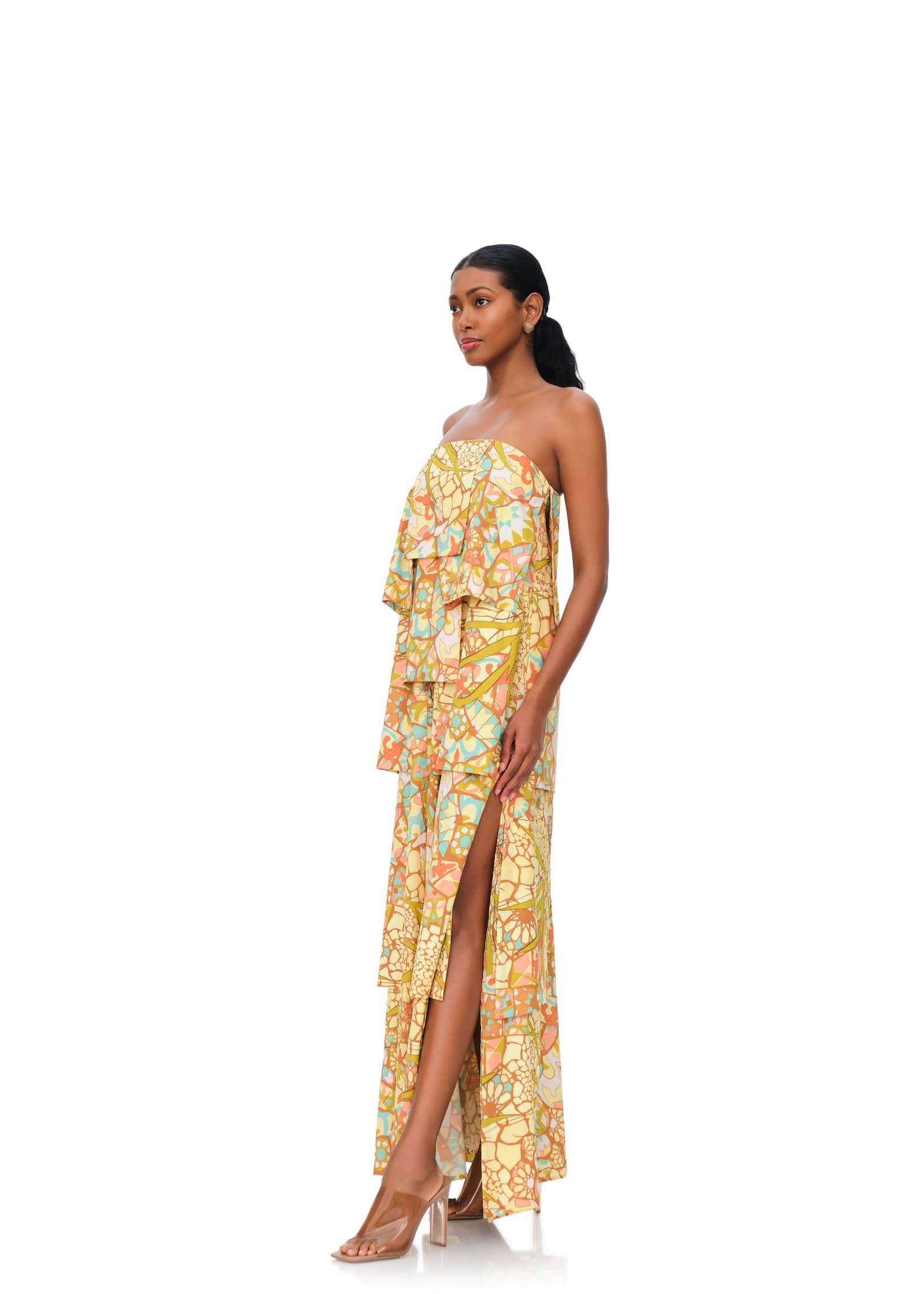 STRATA MAXI DRESS - ILIA PRINT made by Andrea Iyamah