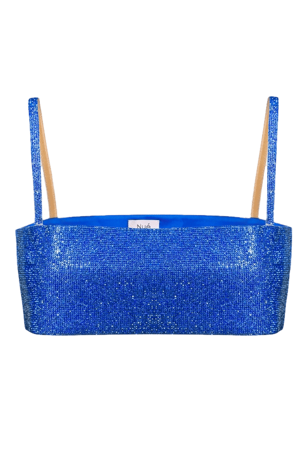 Charlotte Top Cobalt Blue made by NUÉ