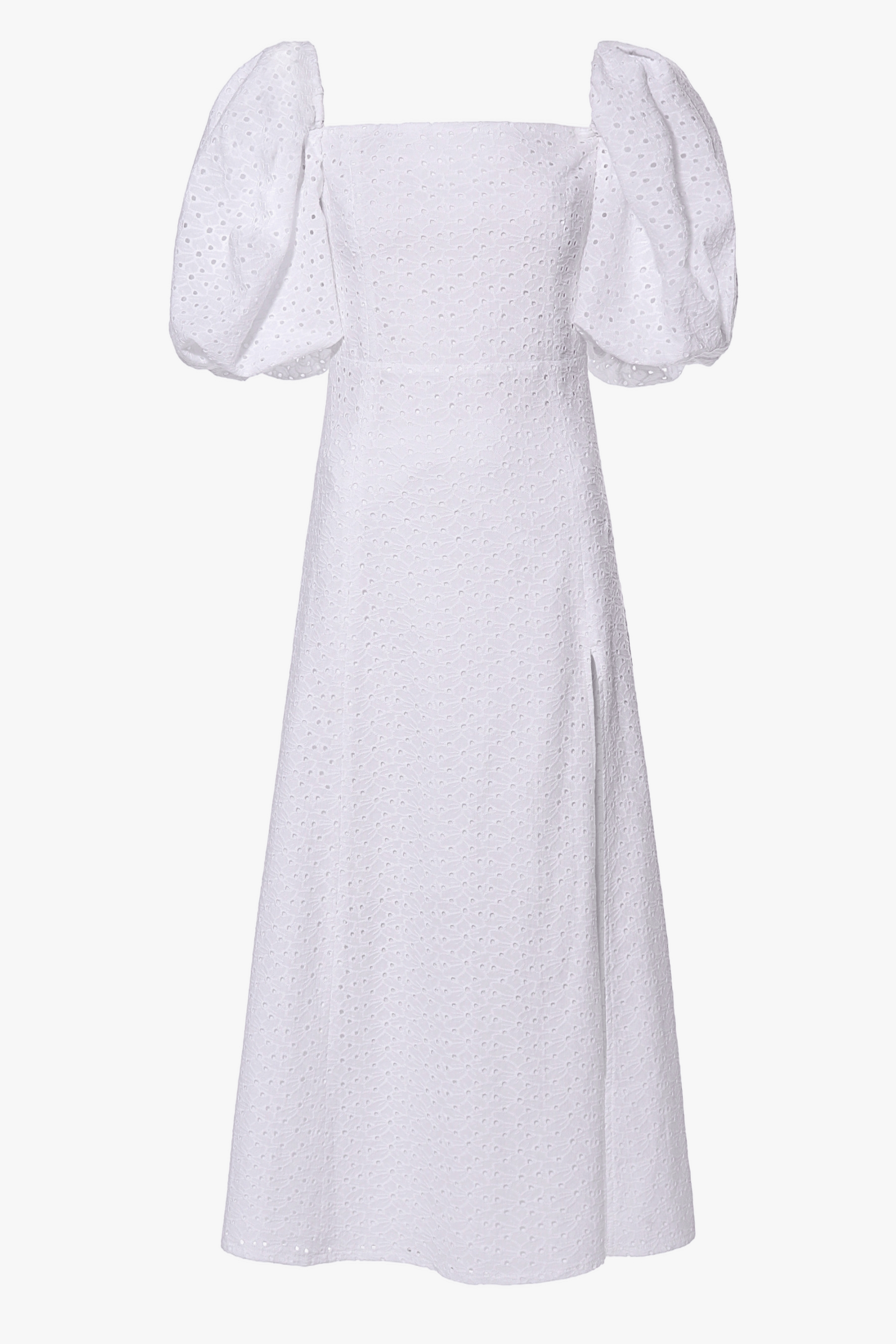 Dress Zoja Embroidered White made by HALEWSKI