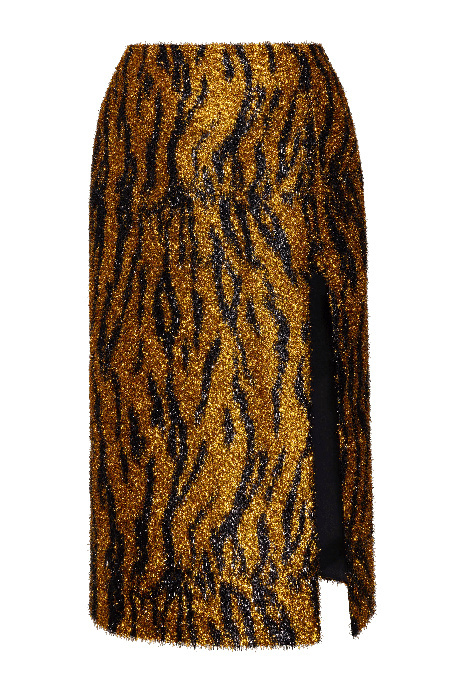 Fuzz High Slit Midi Skirt made by Maria Kokhia