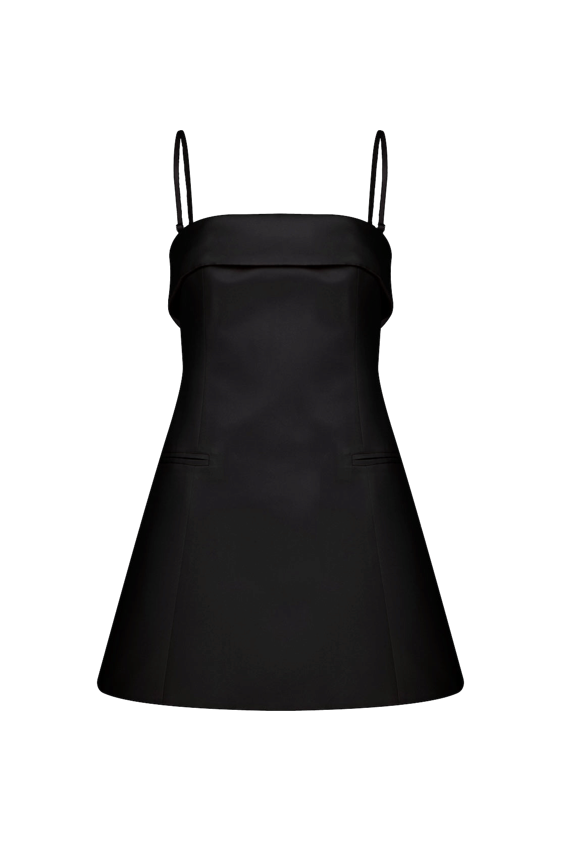 Gaia Mini Dress In Black made by Nazli Ceren