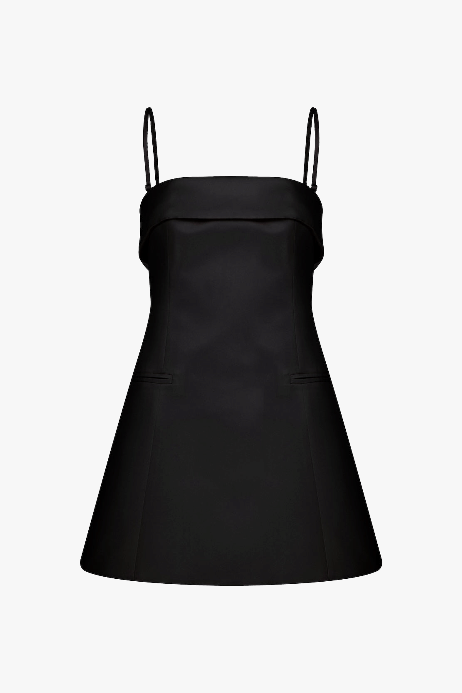 Gaia Mini Dress In Black made by Nazli Ceren