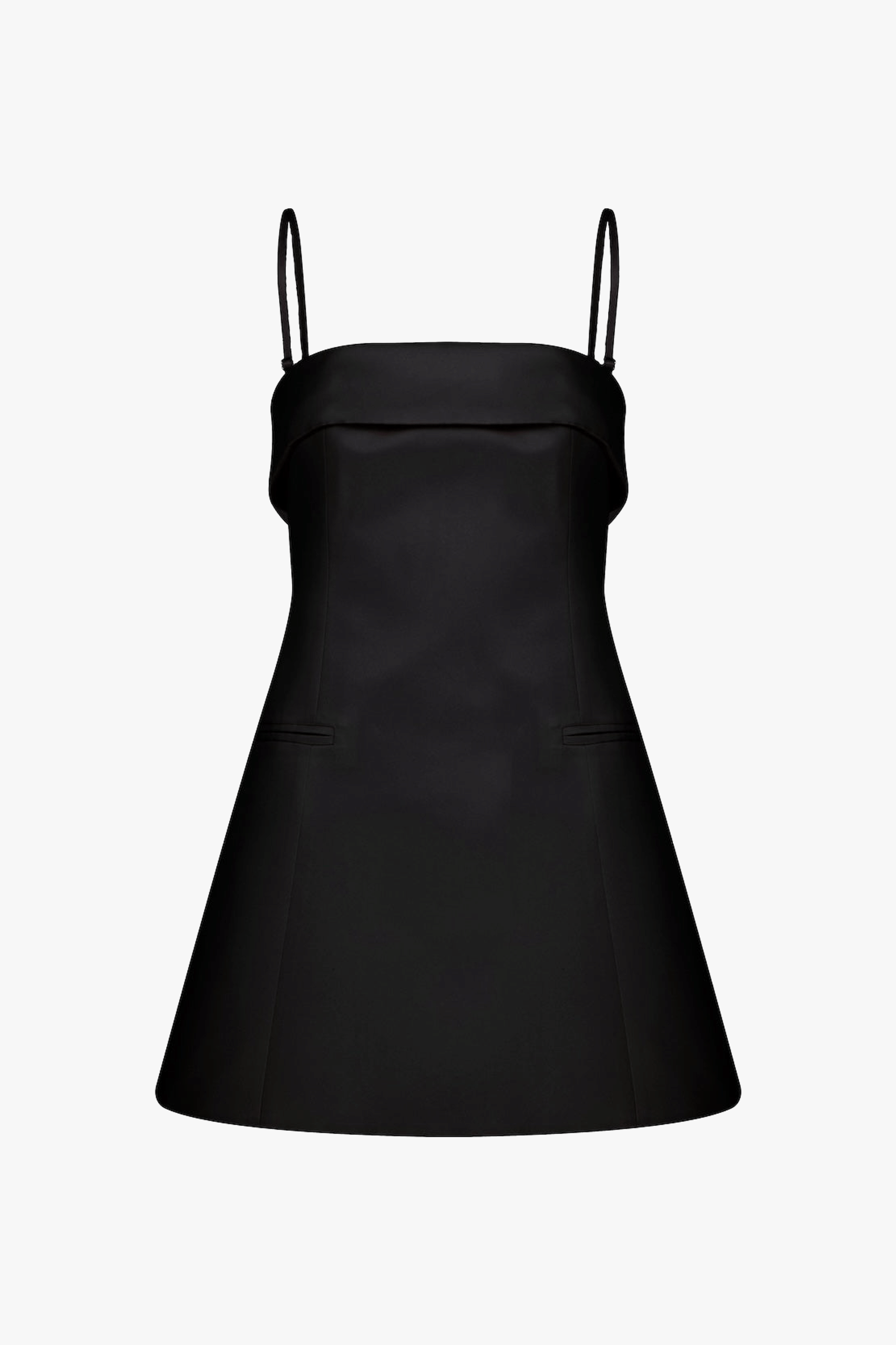 Gaia Mini Dress In Black made by Nazli Ceren