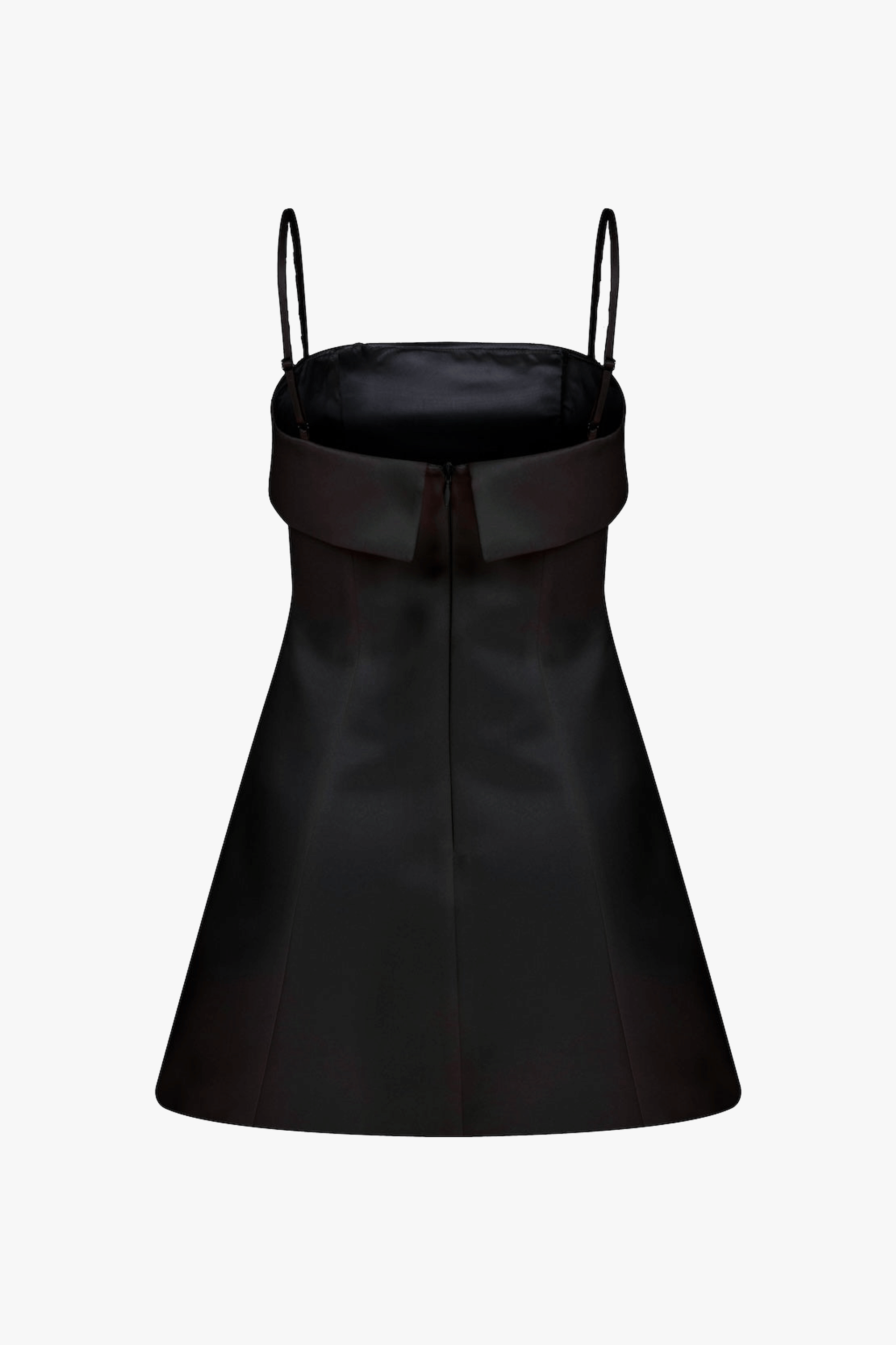 Gaia Mini Dress In Black made by Nazli Ceren