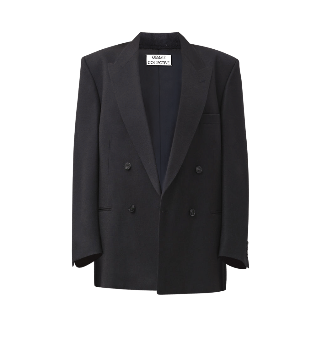 Double Breasted Blazer made by Gemme Collective