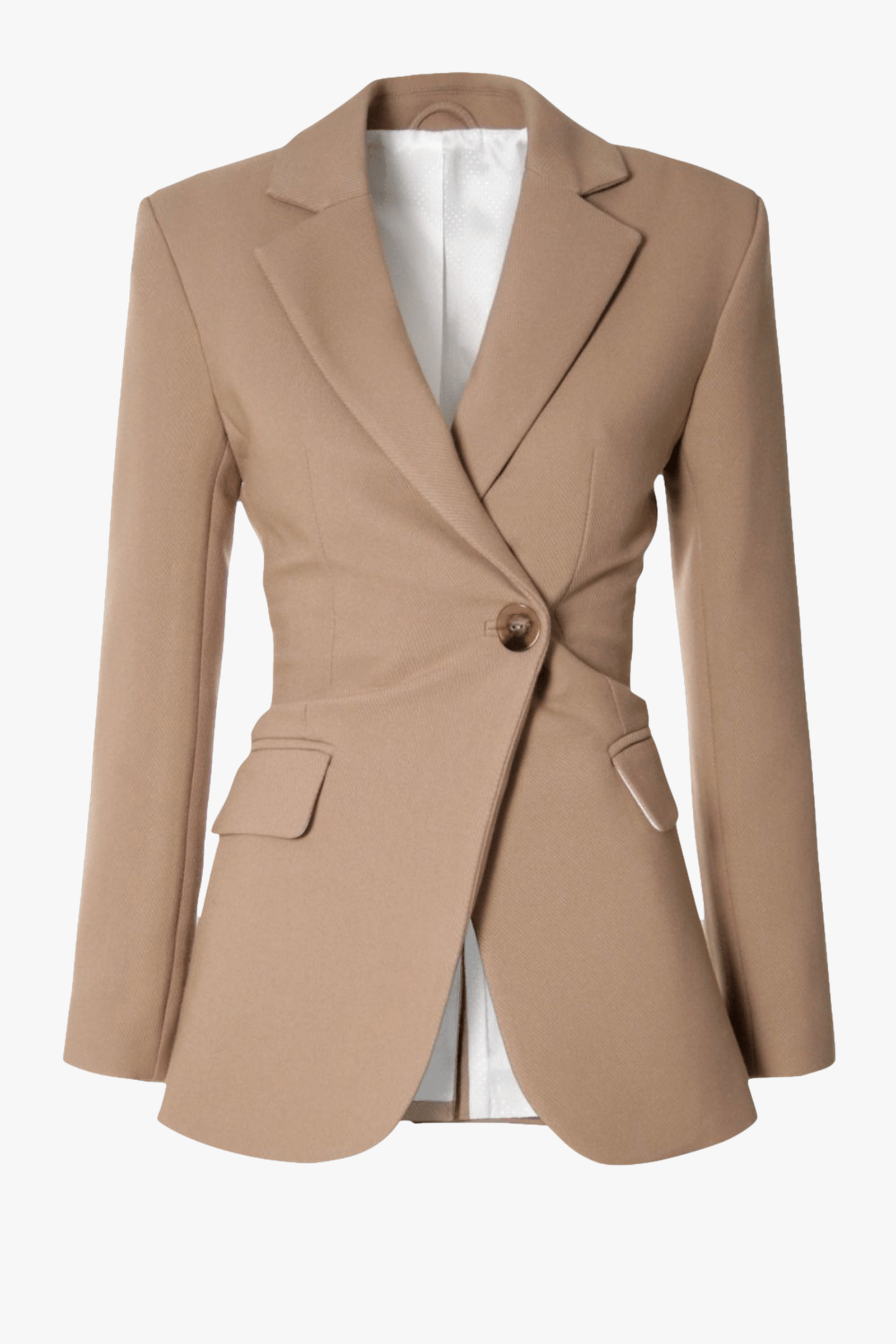 Blazer Isabella Natural in Beige made by HALEWSKI