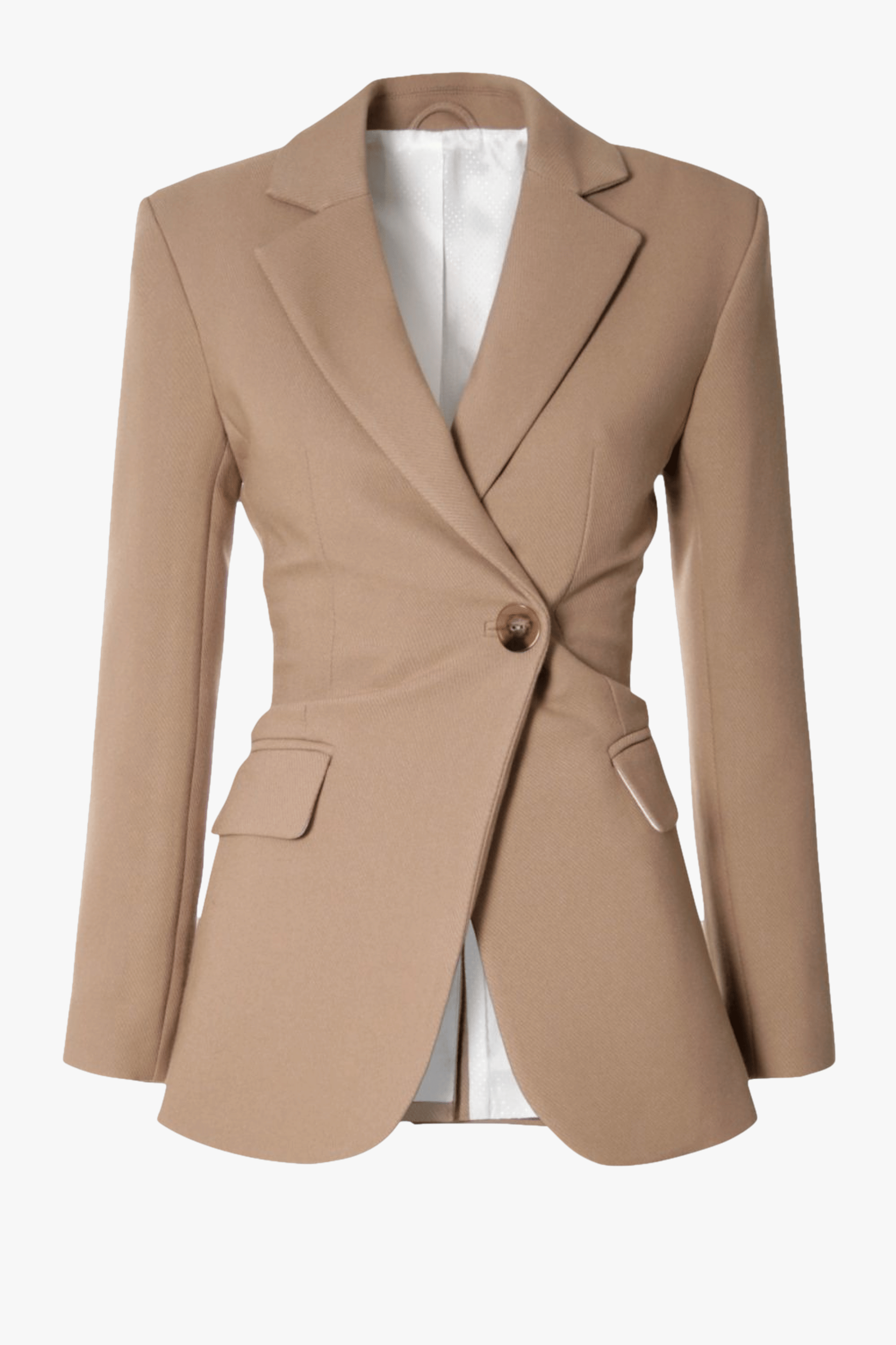 Blazer Isabella Natural in Beige made by HALEWSKI