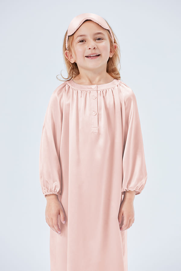 Gloria Kid's Silk Nightgown made by MANITO