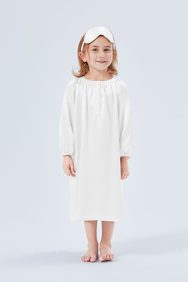 Gloria Kid's Silk Nightgown made by MANITO