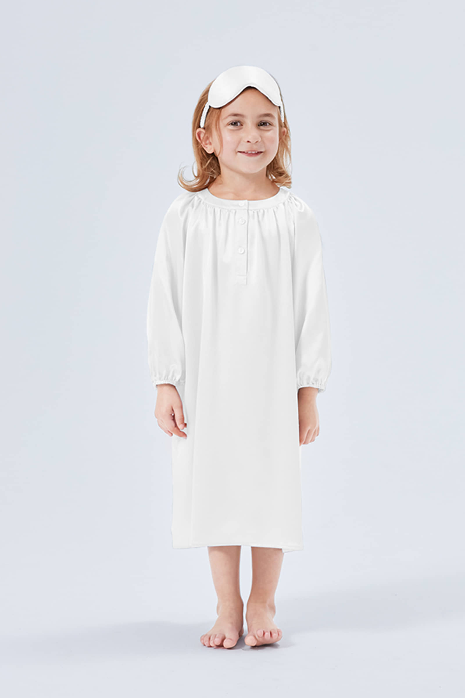 Gloria Kid's Silk Nightgown made by MANITO