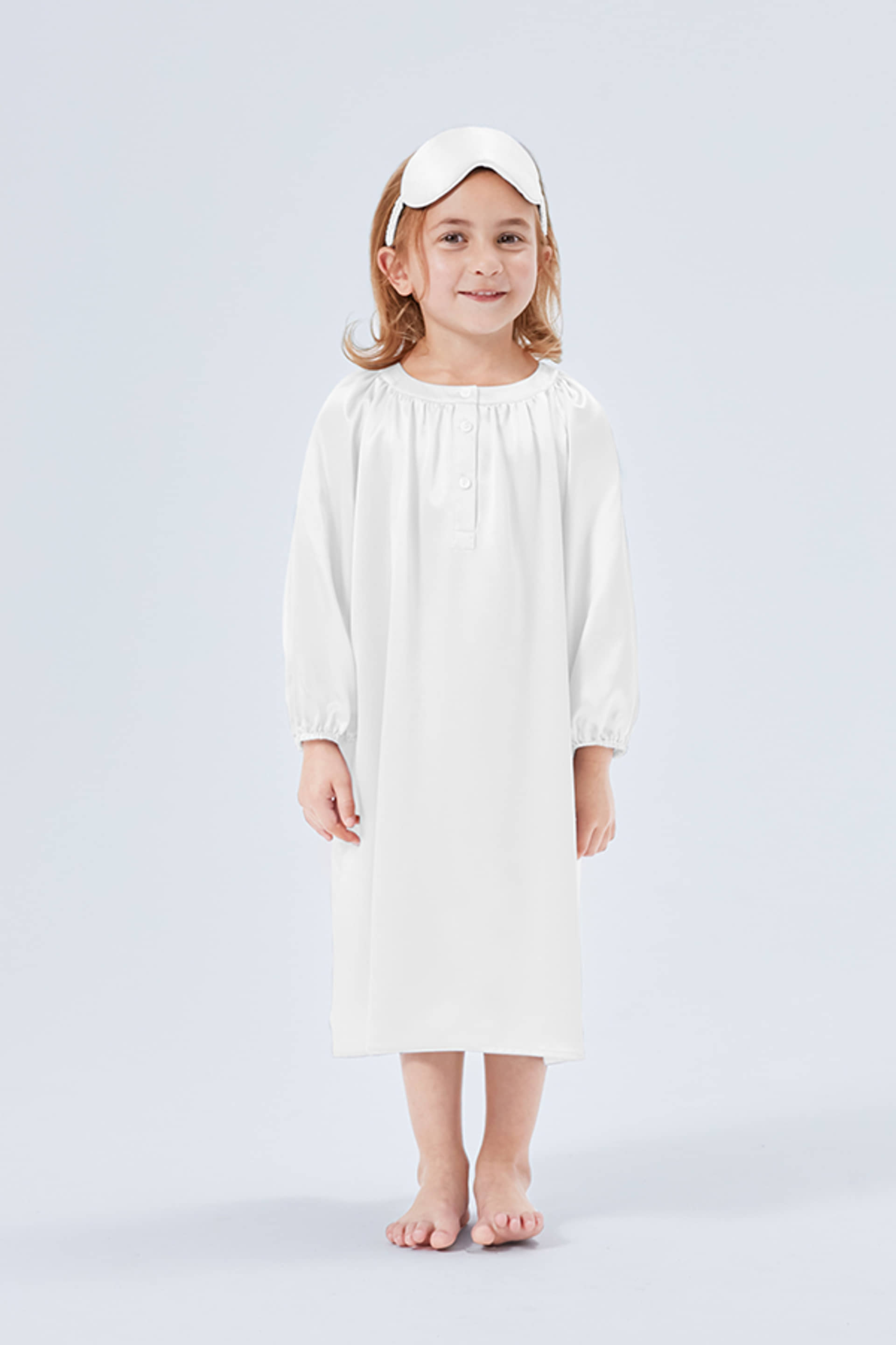 Gloria Kid's Silk Nightgown made by MANITO