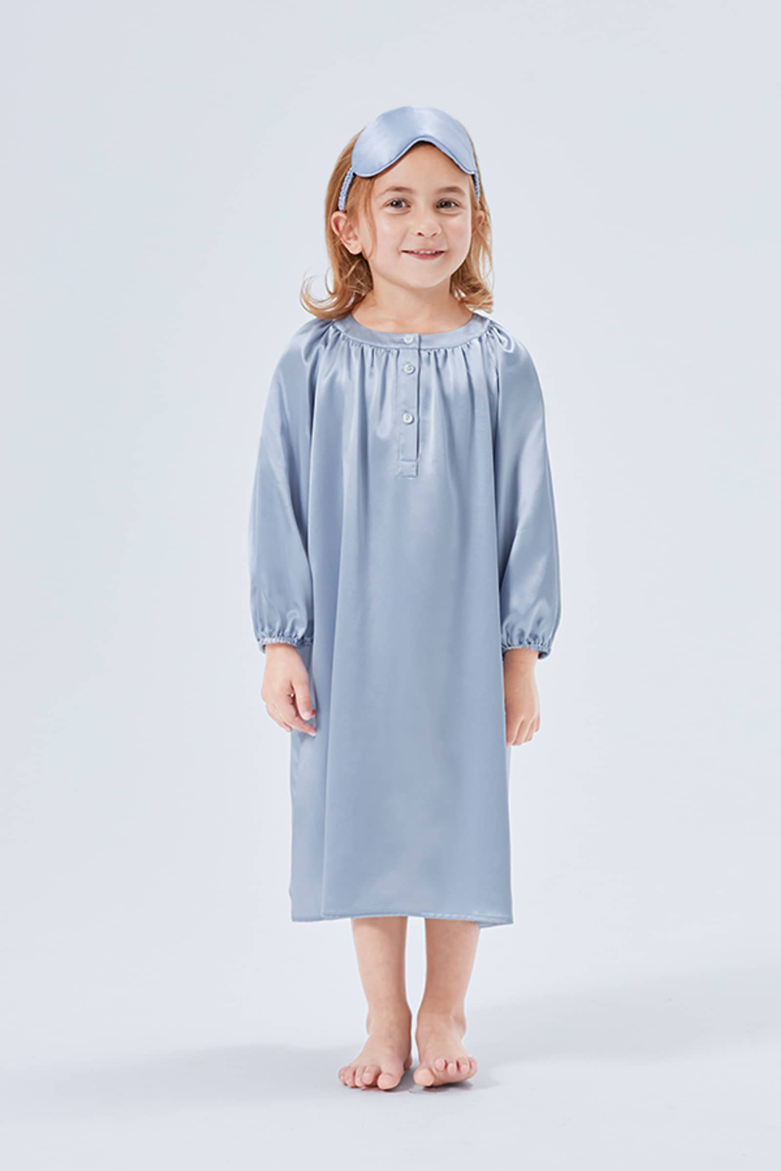 Gloria Kid's Silk Nightgown made by MANITO