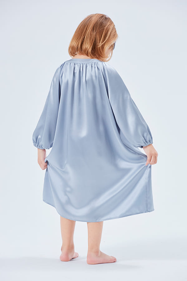 Gloria Kid's Silk Nightgown made by MANITO