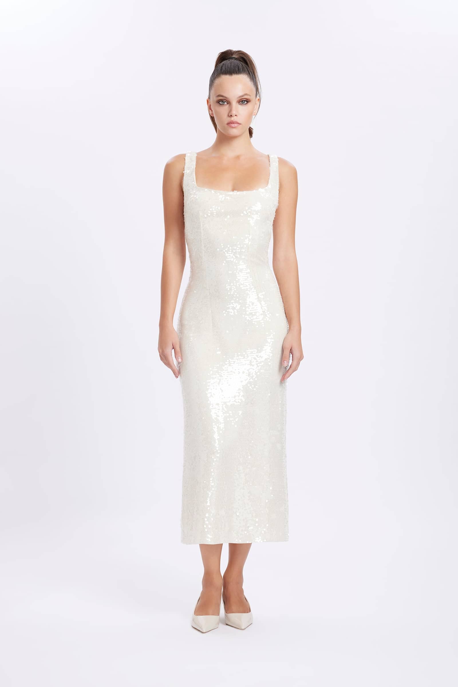 Cateline Dress - Soft Beige made by Gigii's