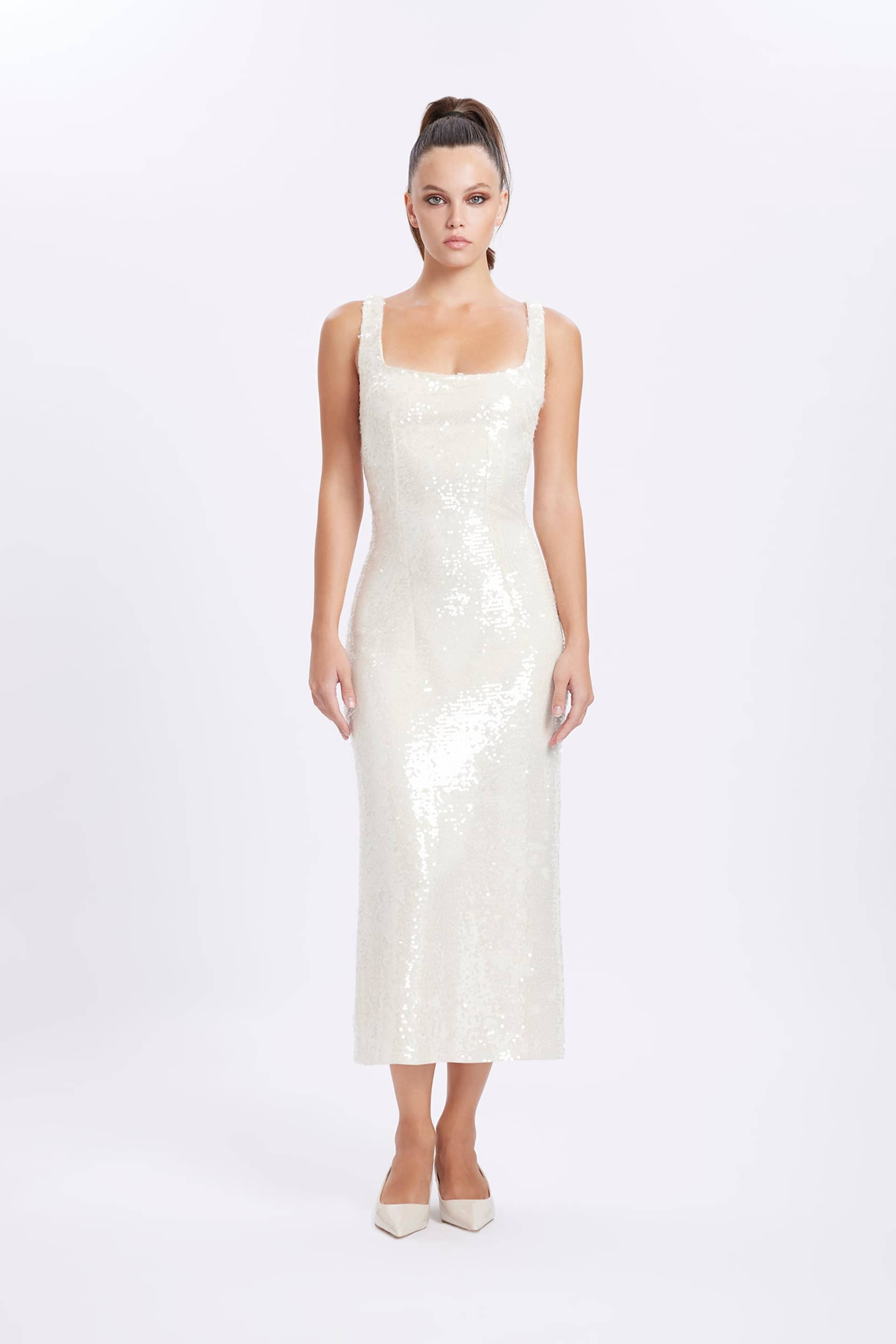 Cateline Dress - Soft Beige made by Gigii's