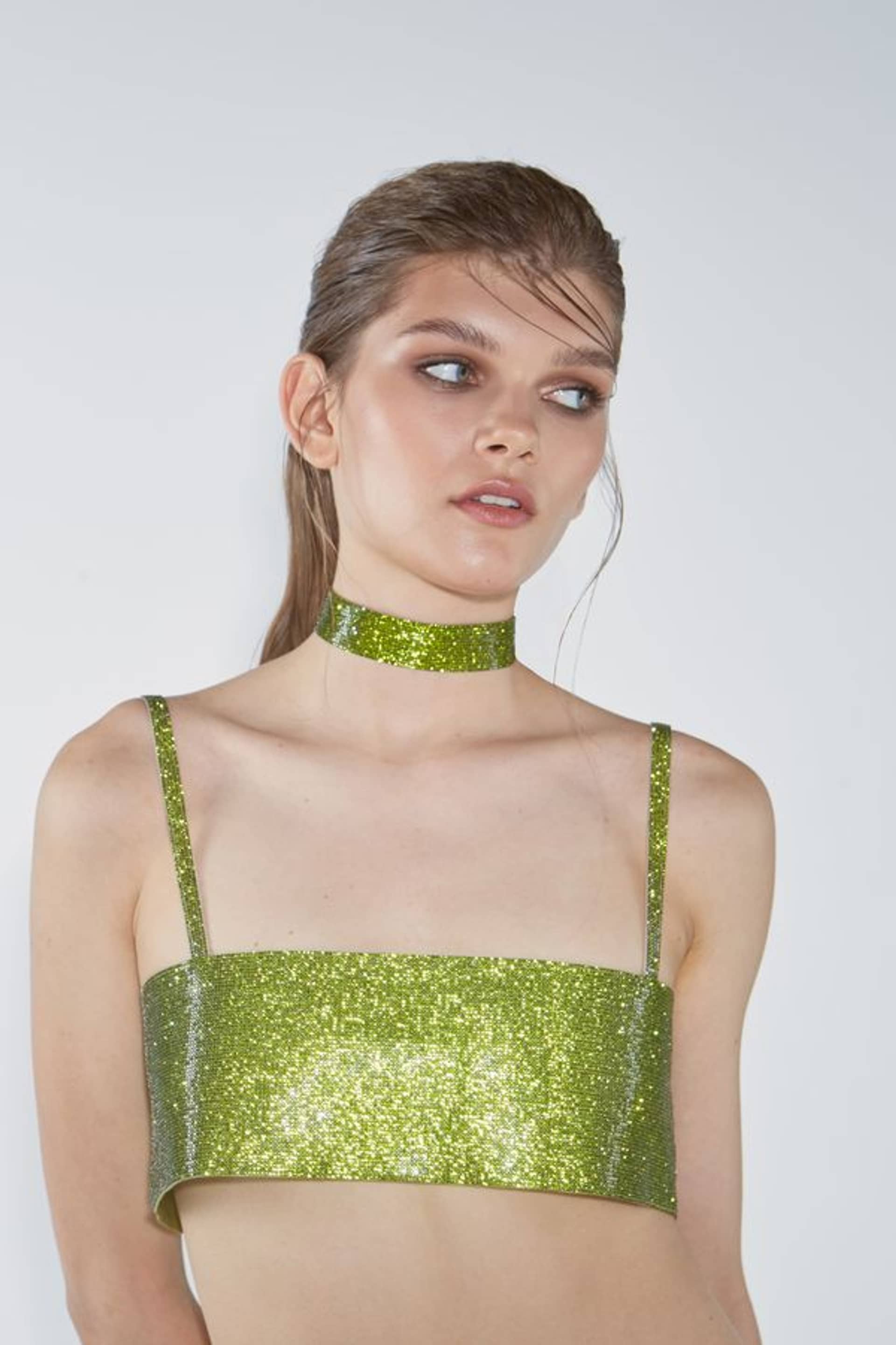 Charlotte Top Lime Green made by NUÉ