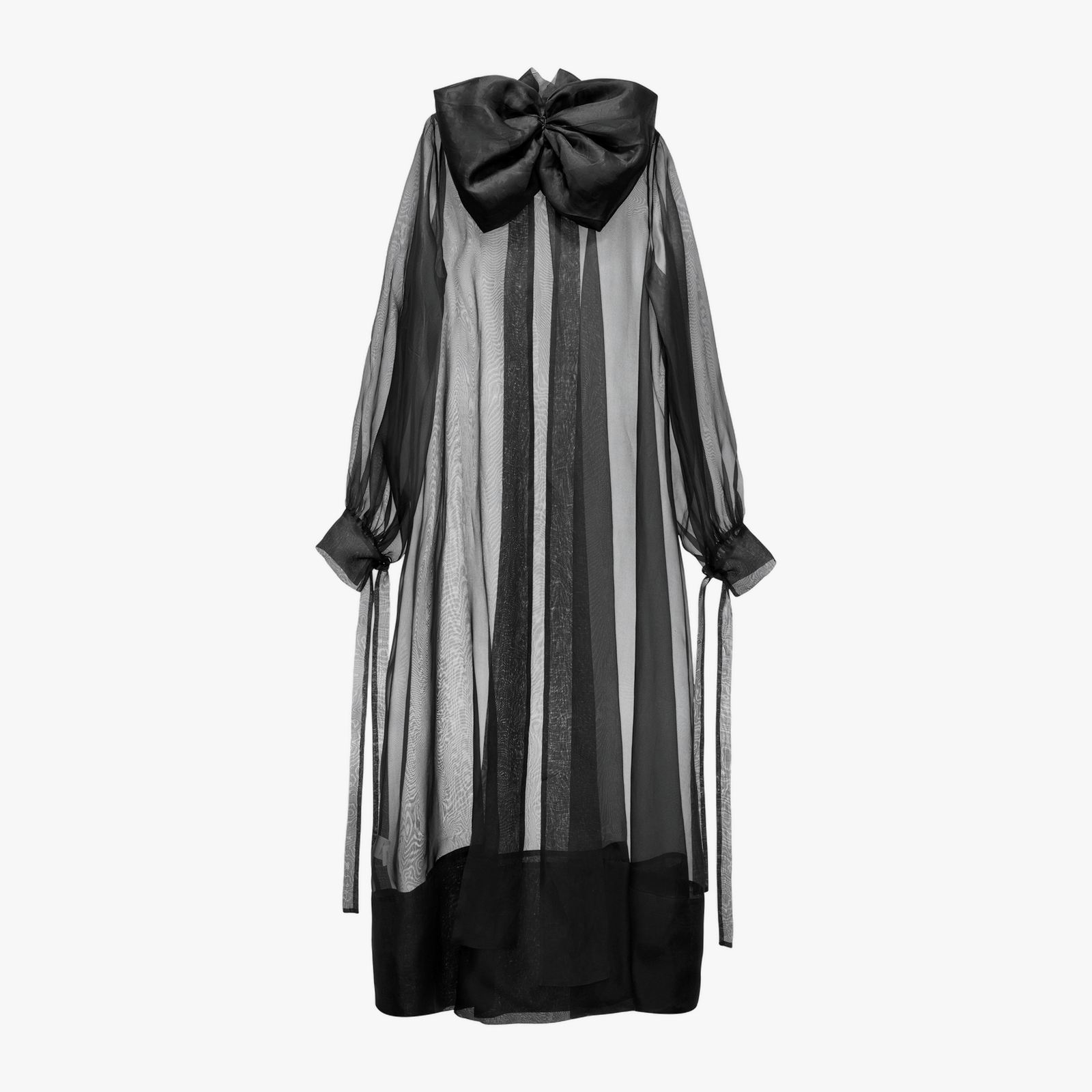 Silk Organza Dress With A Bow made by YAVORSKA