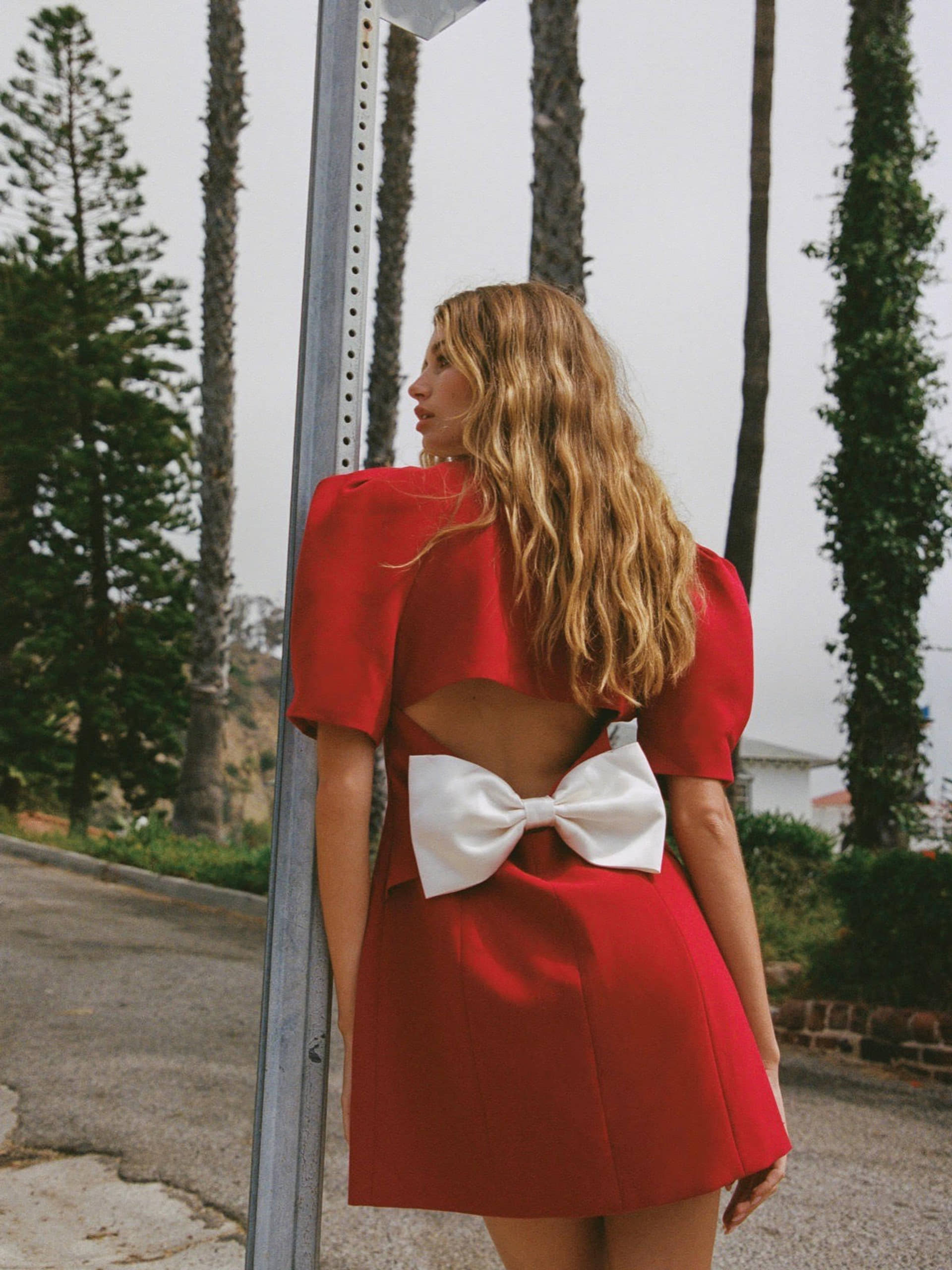 Alia Dress (Red) in Red made by Nana Jacqueline