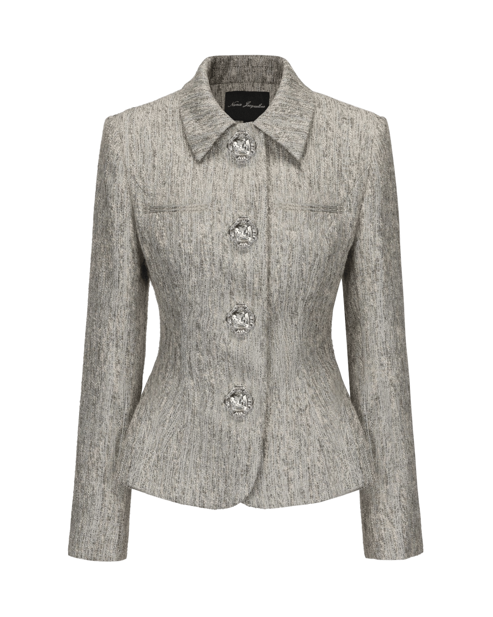Vanessa Blazer (Gray) made by Nana Jacqueline