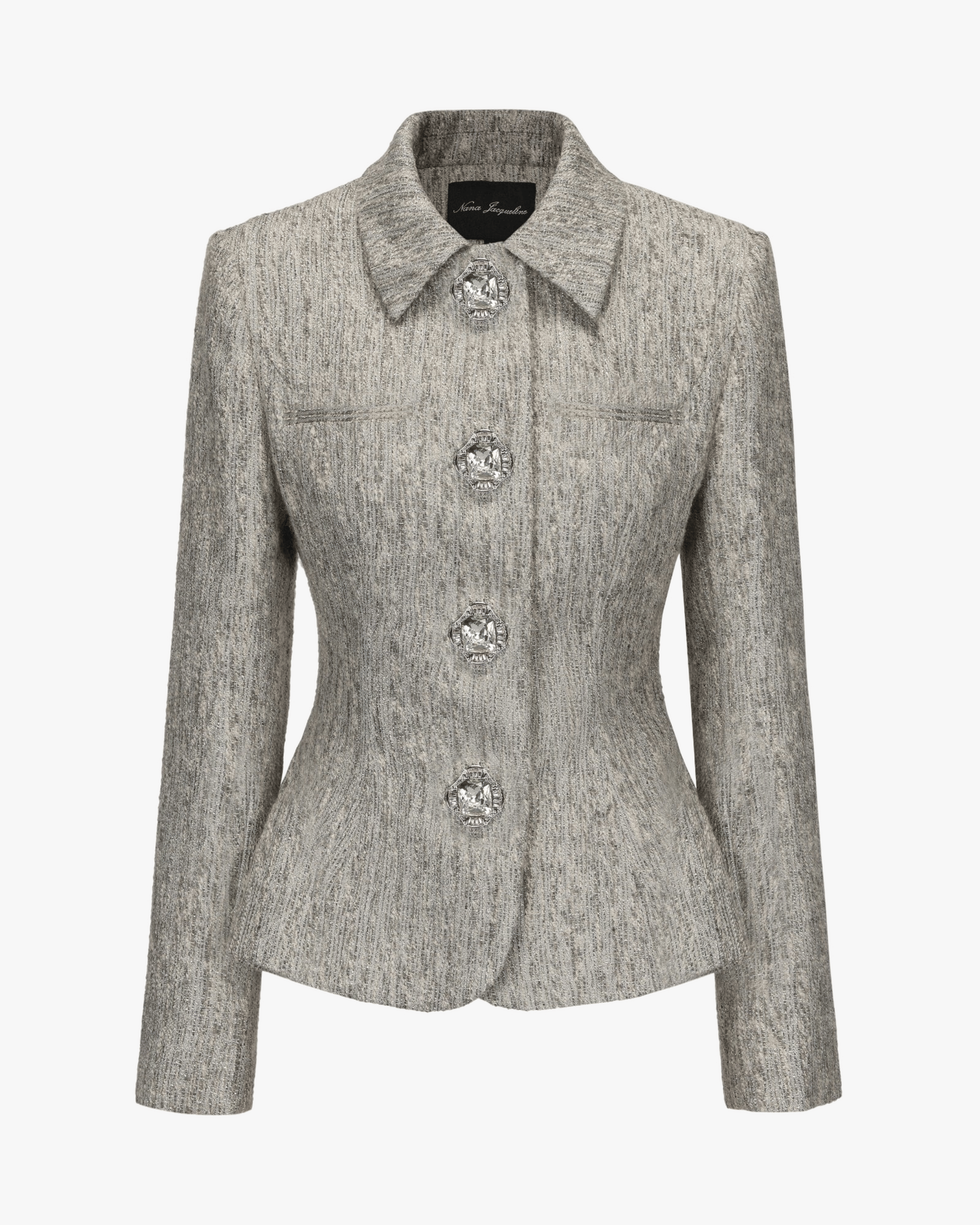 Vanessa Blazer (Gray) made by Nana Jacqueline