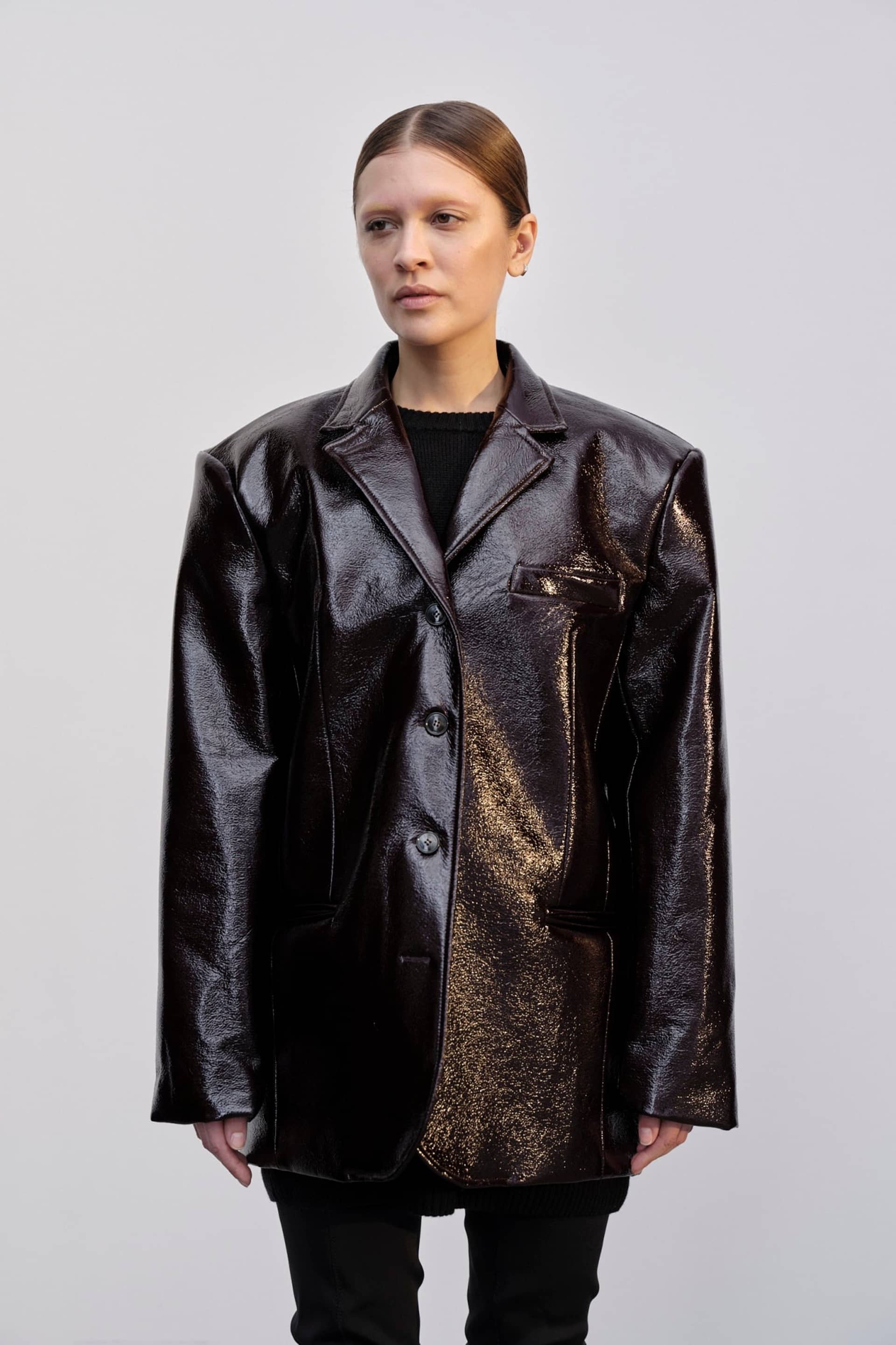 Maison Blazer - Oxblood made by HERSKIND