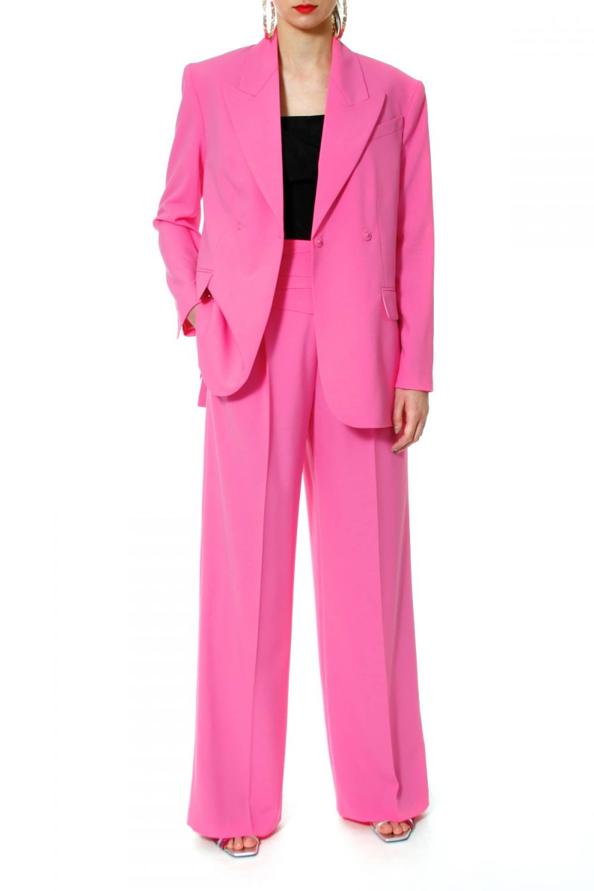 Blazer Ramona Pink Carnation in Pink made by HALEWSKI