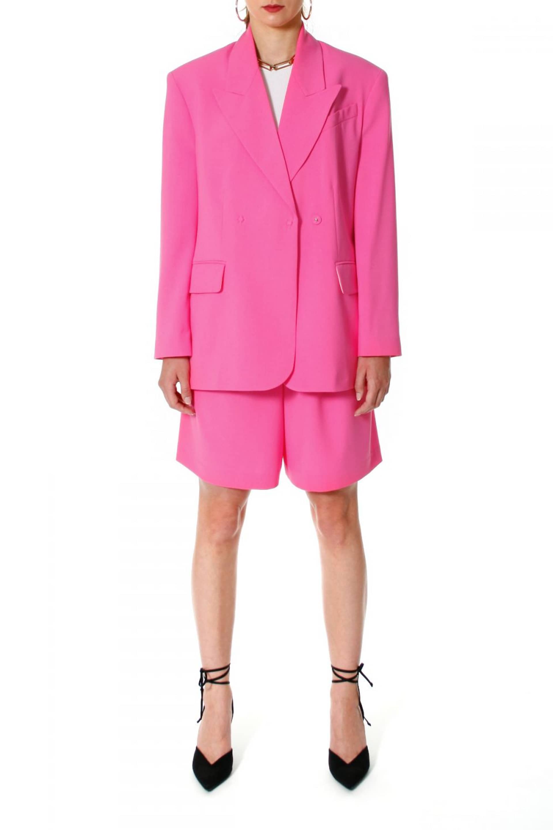 Blazer Ramona Pink Carnation in Pink made by HALEWSKI