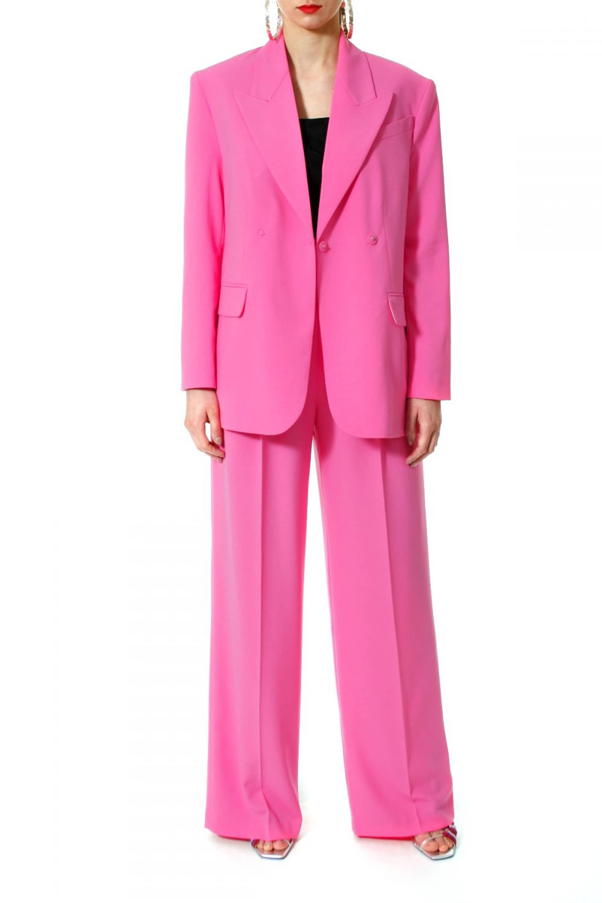 Blazer Ramona Pink Carnation in Pink made by HALEWSKI