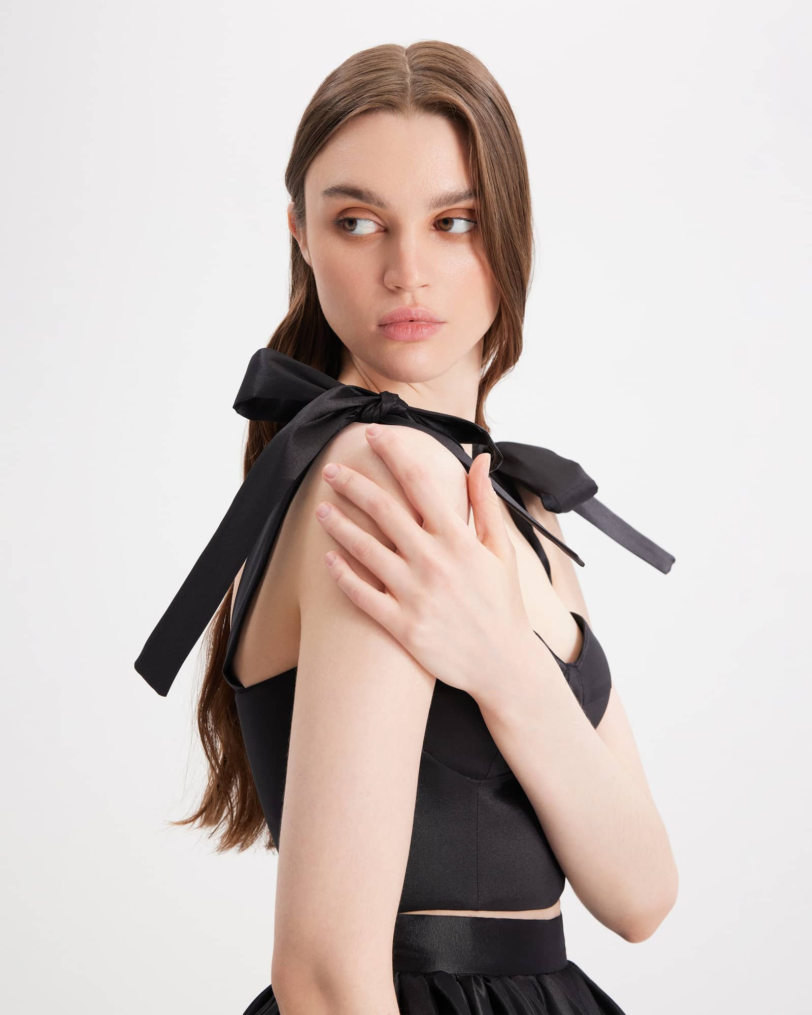 Estelle Taffetta Bustier made by Gigii's