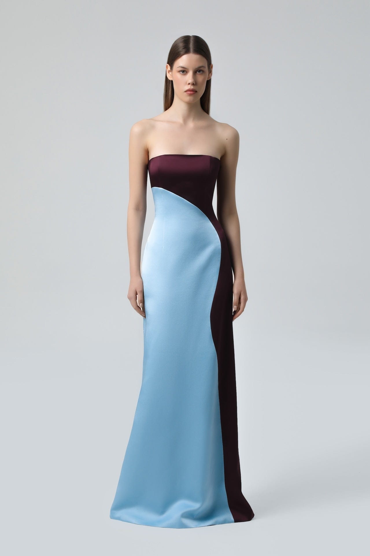 Two-Toned Maxi Dress made by NDS The Label