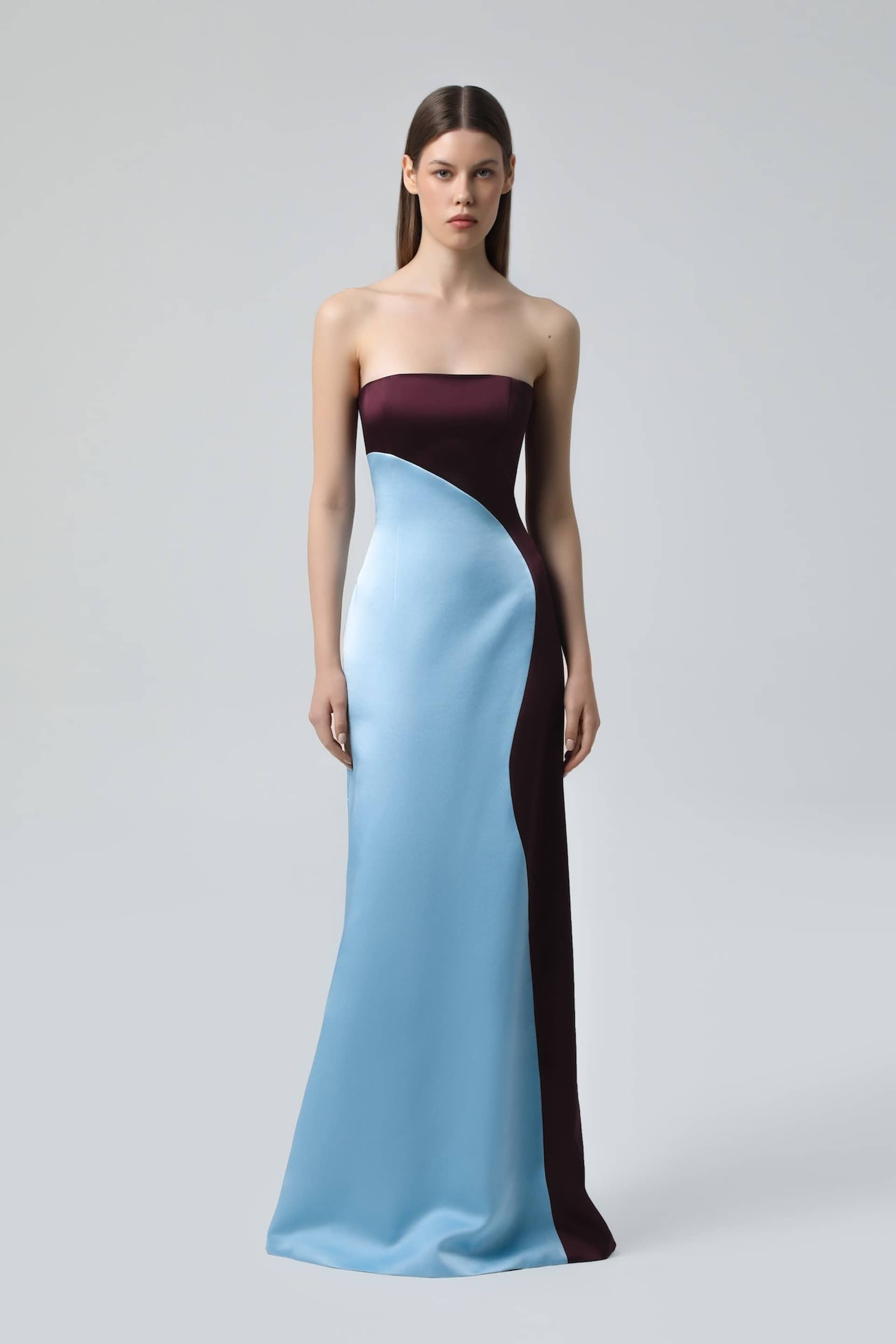 Two-Toned Maxi Dress made by NDS The Label