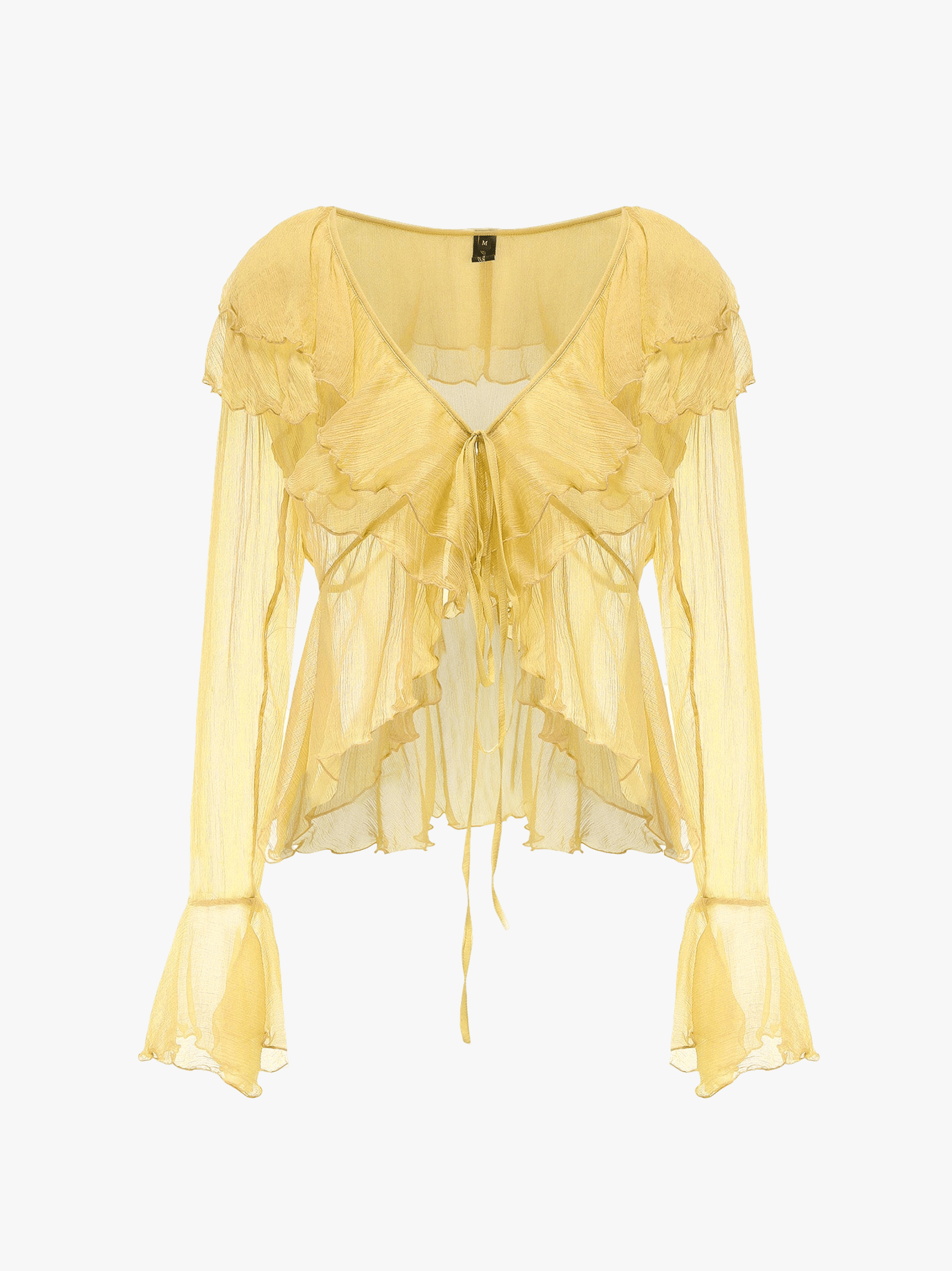 Annika Cardigan (Yellow) made by Nana Jacqueline