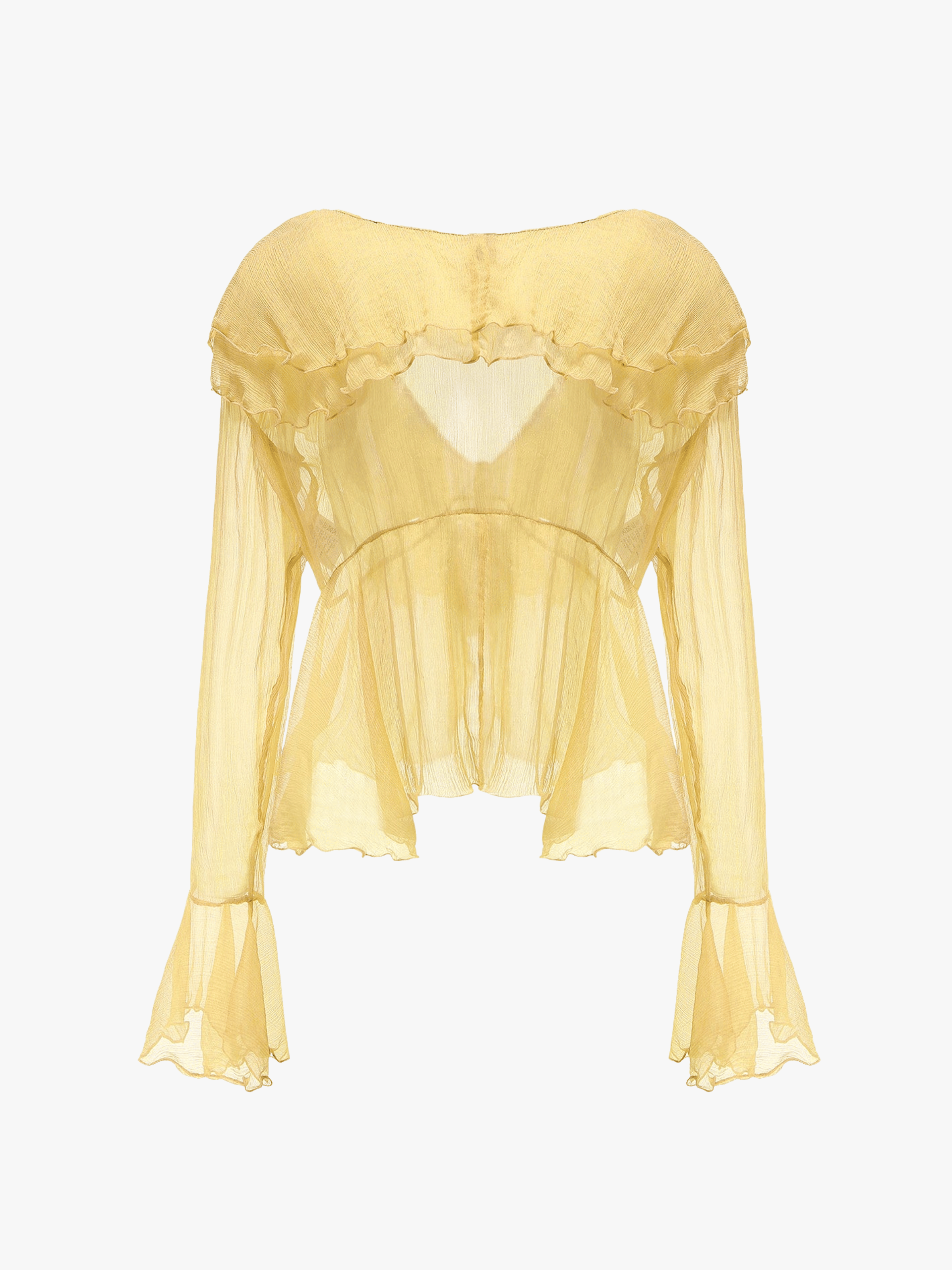 Annika Cardigan (Yellow) made by Nana Jacqueline