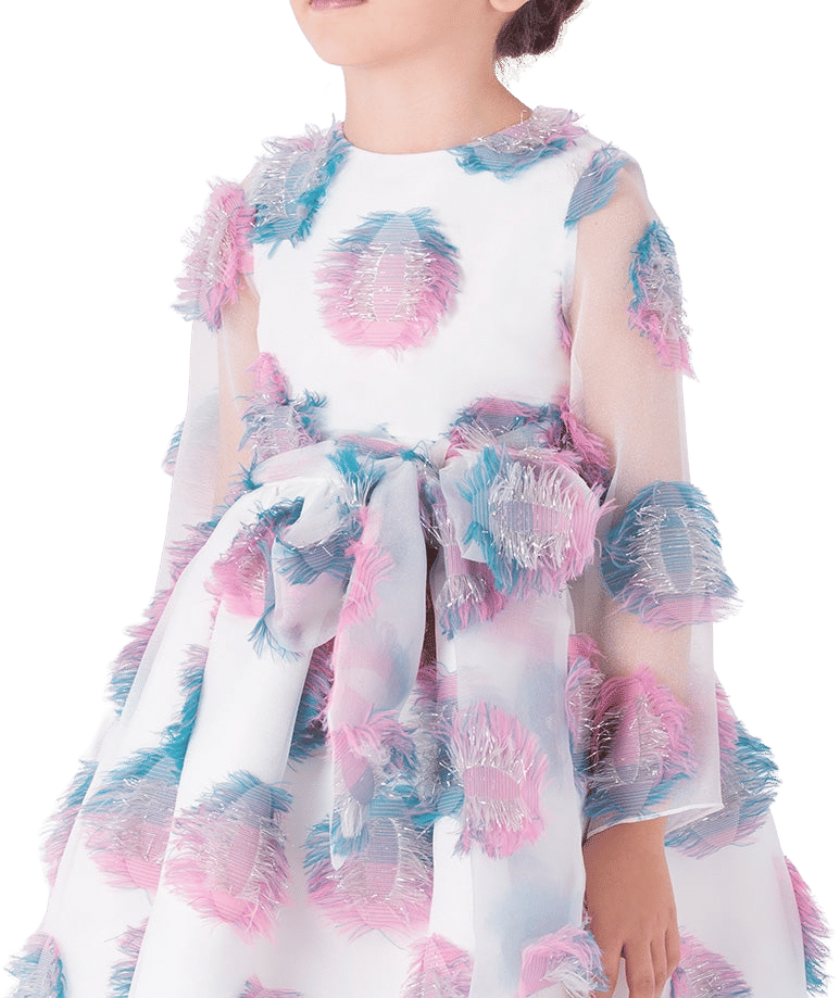 Dreamy Organza Girls Dress made by Mama Luma