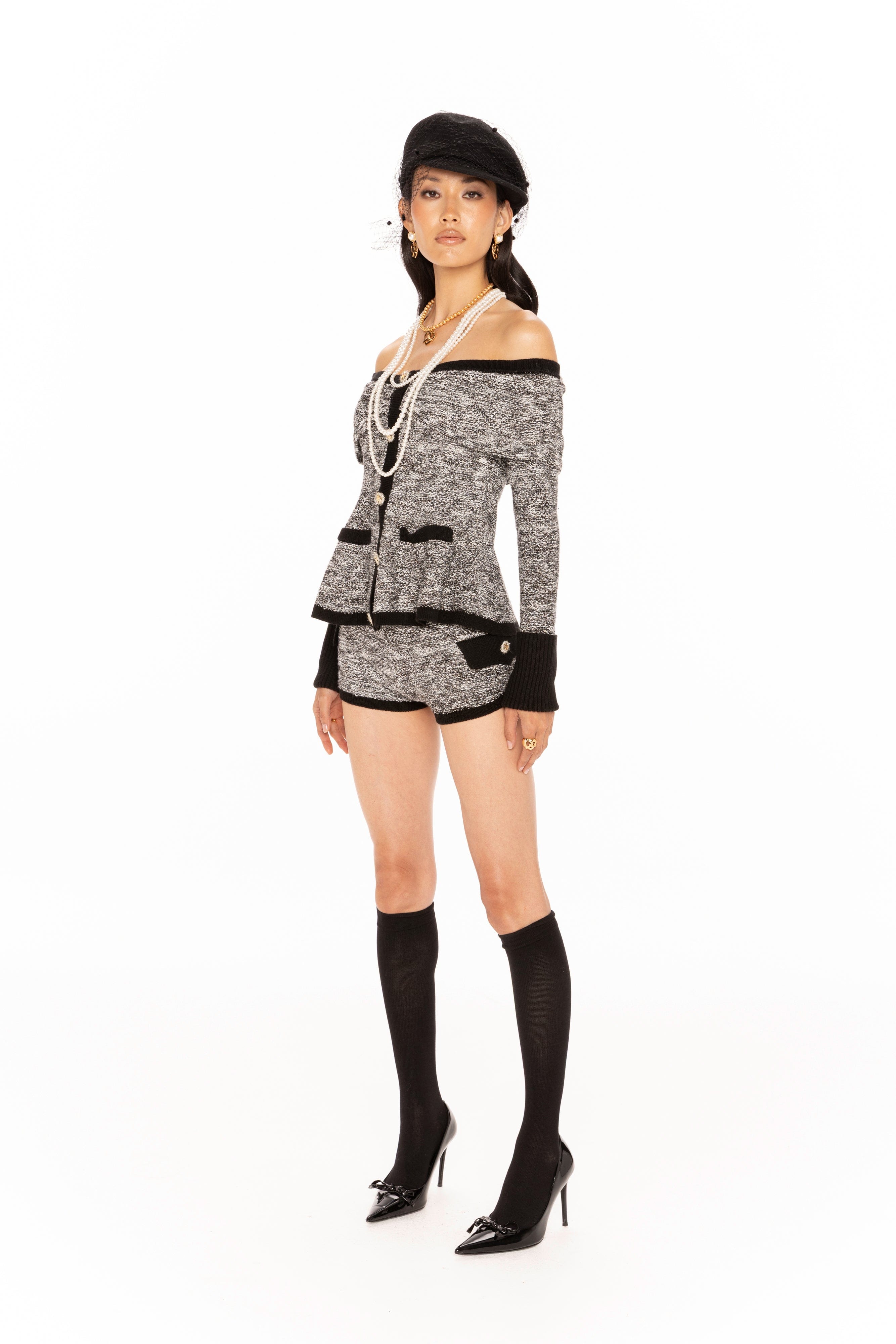 Genevieve Knit Shorts made by Nana Jacqueline