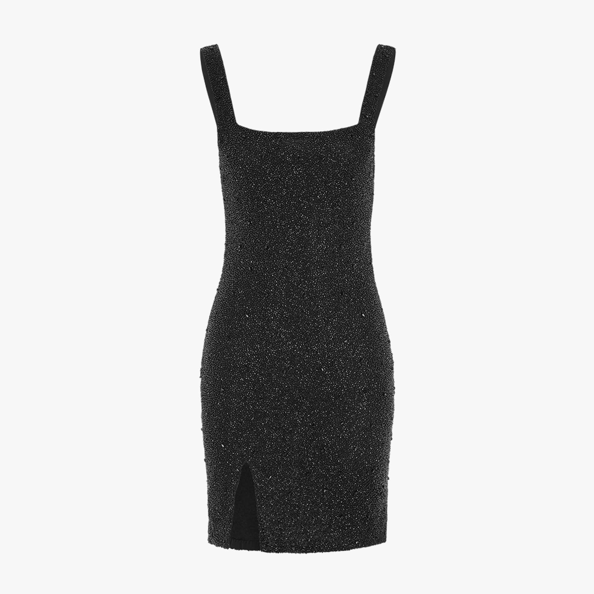 Sofia Hand Beaded Party Dress Black made by Oceanus Swimwear