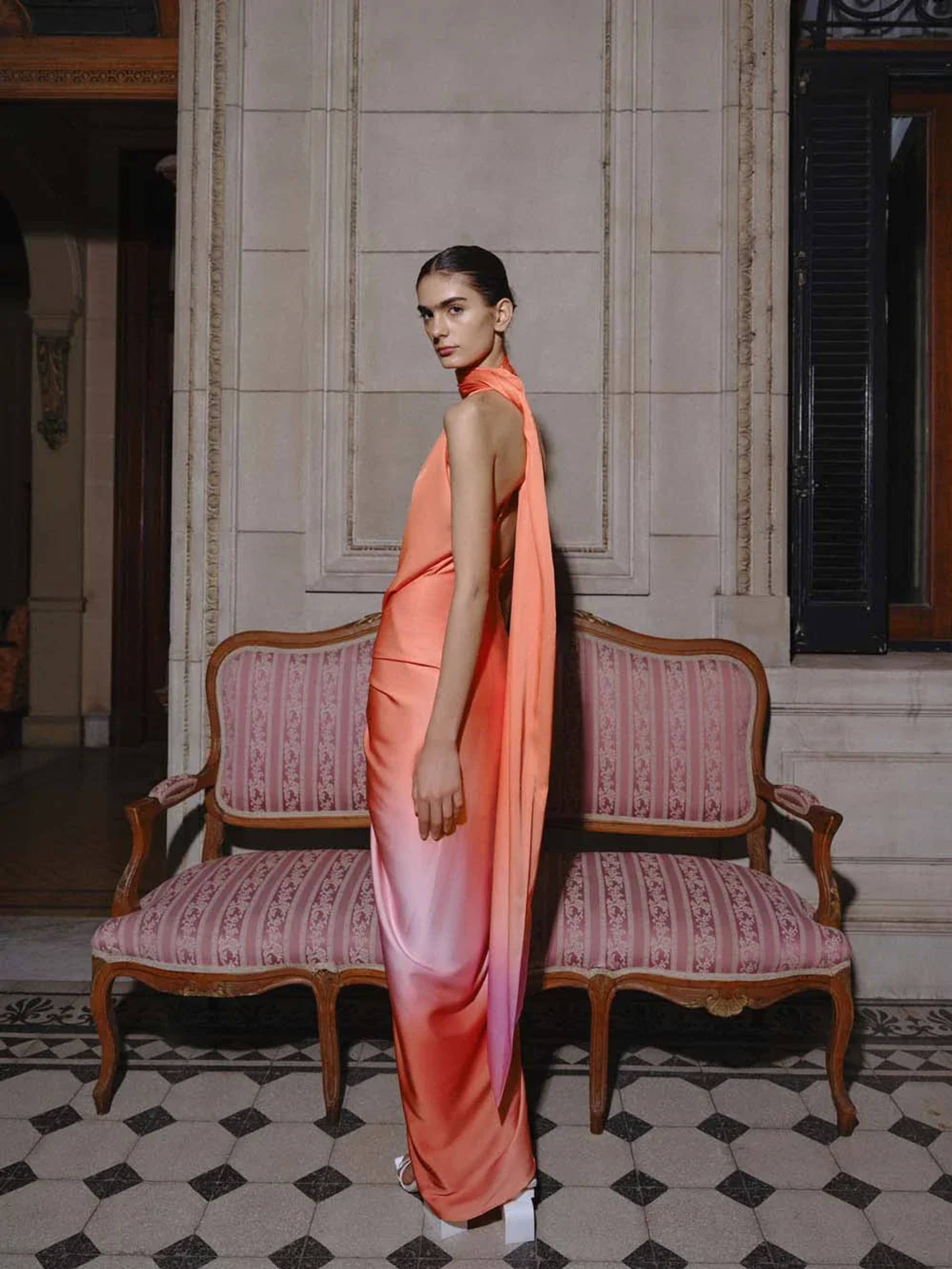 Lora Midi Dress made by BAOBAB