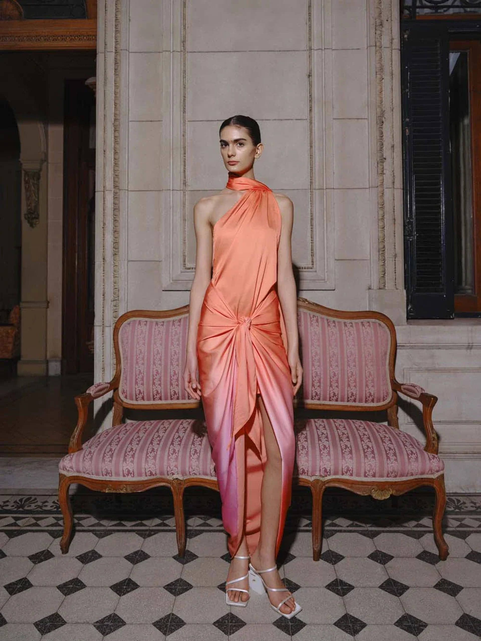 Lora Midi Dress made by BAOBAB