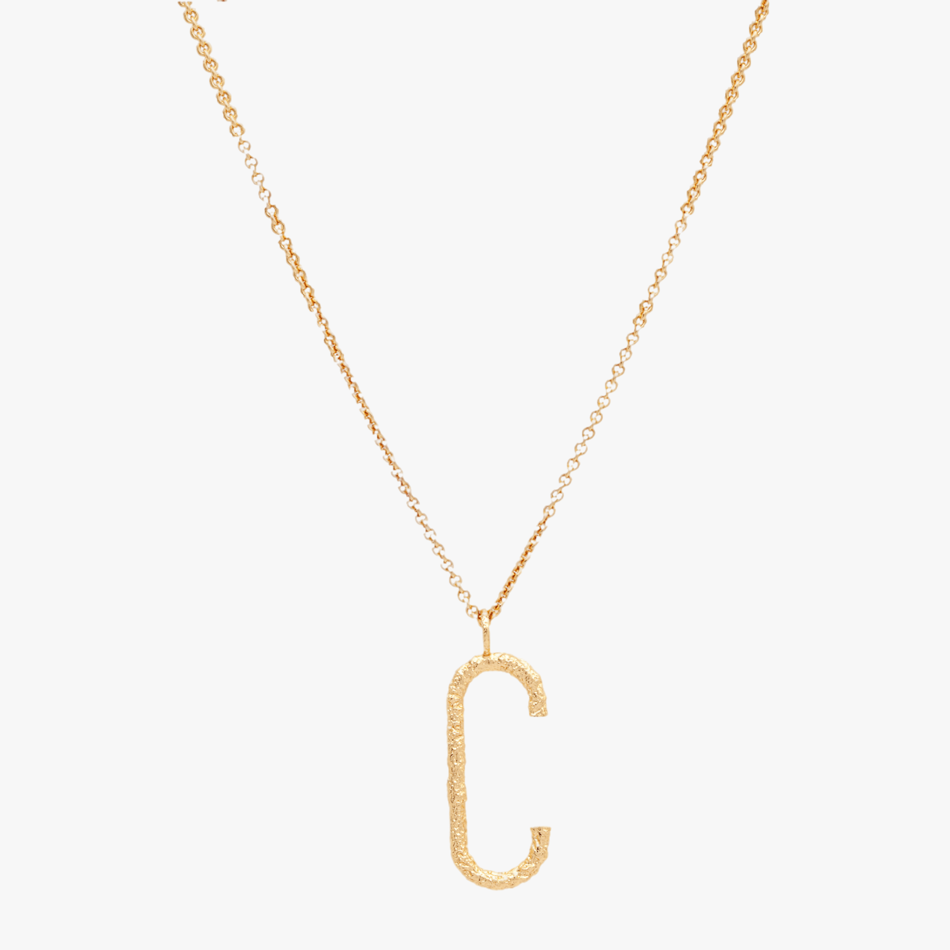 Grande Letter Necklace made by Amber Sceats