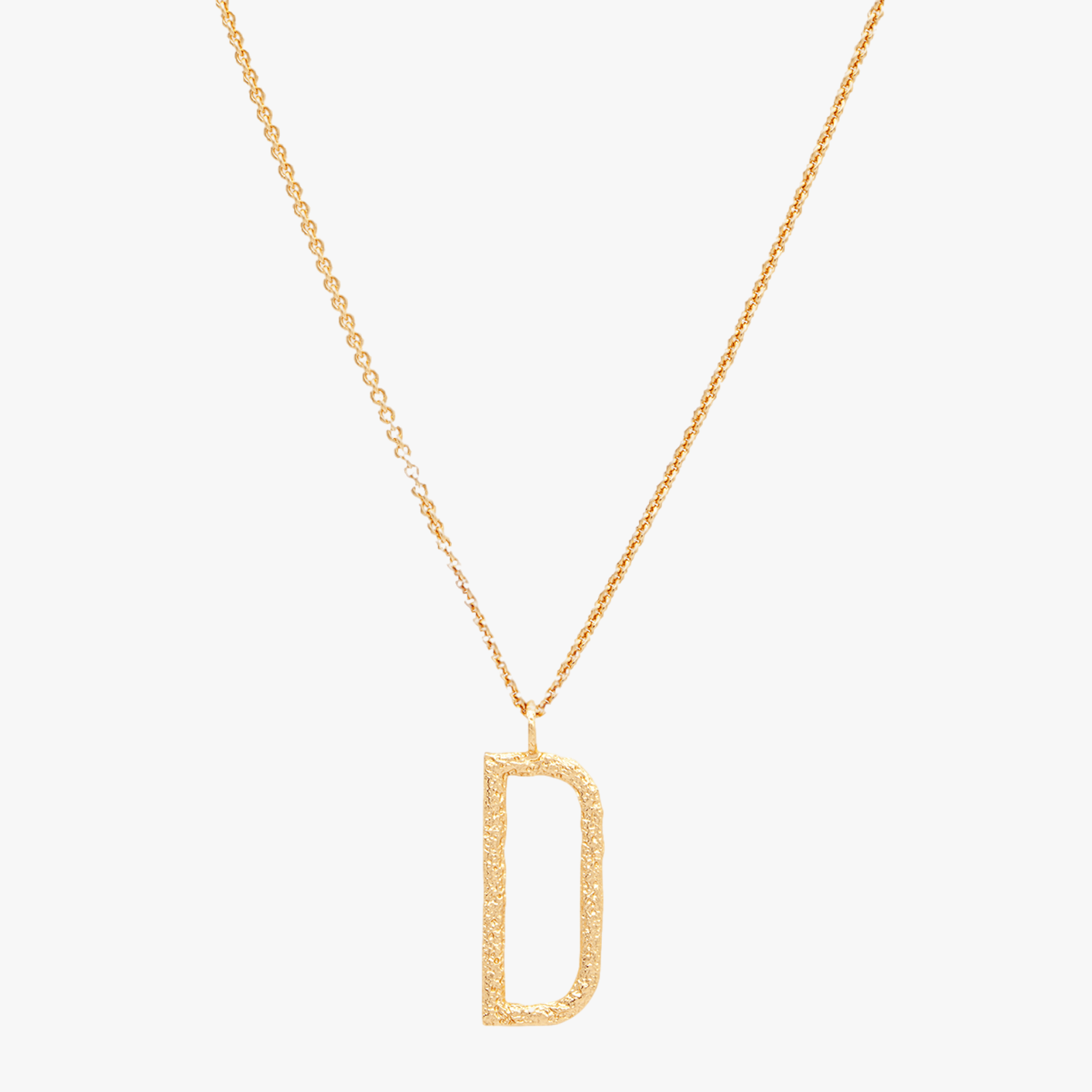 Grande Letter Necklace made by Amber Sceats