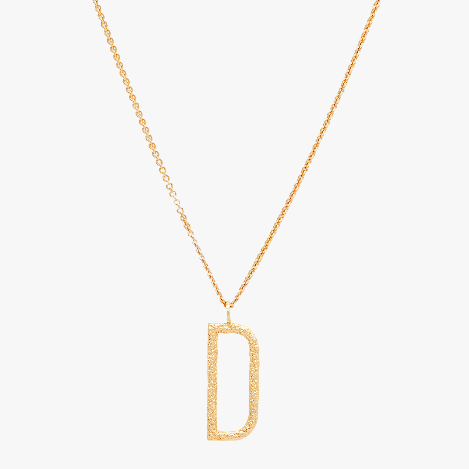 Grande Letter Necklace made by Amber Sceats