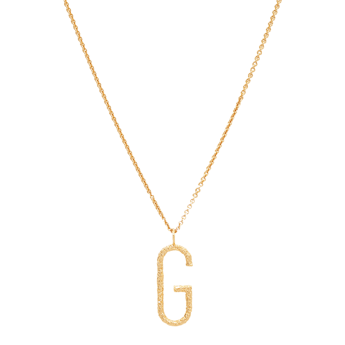 Grande Letter Necklace made by Amber Sceats