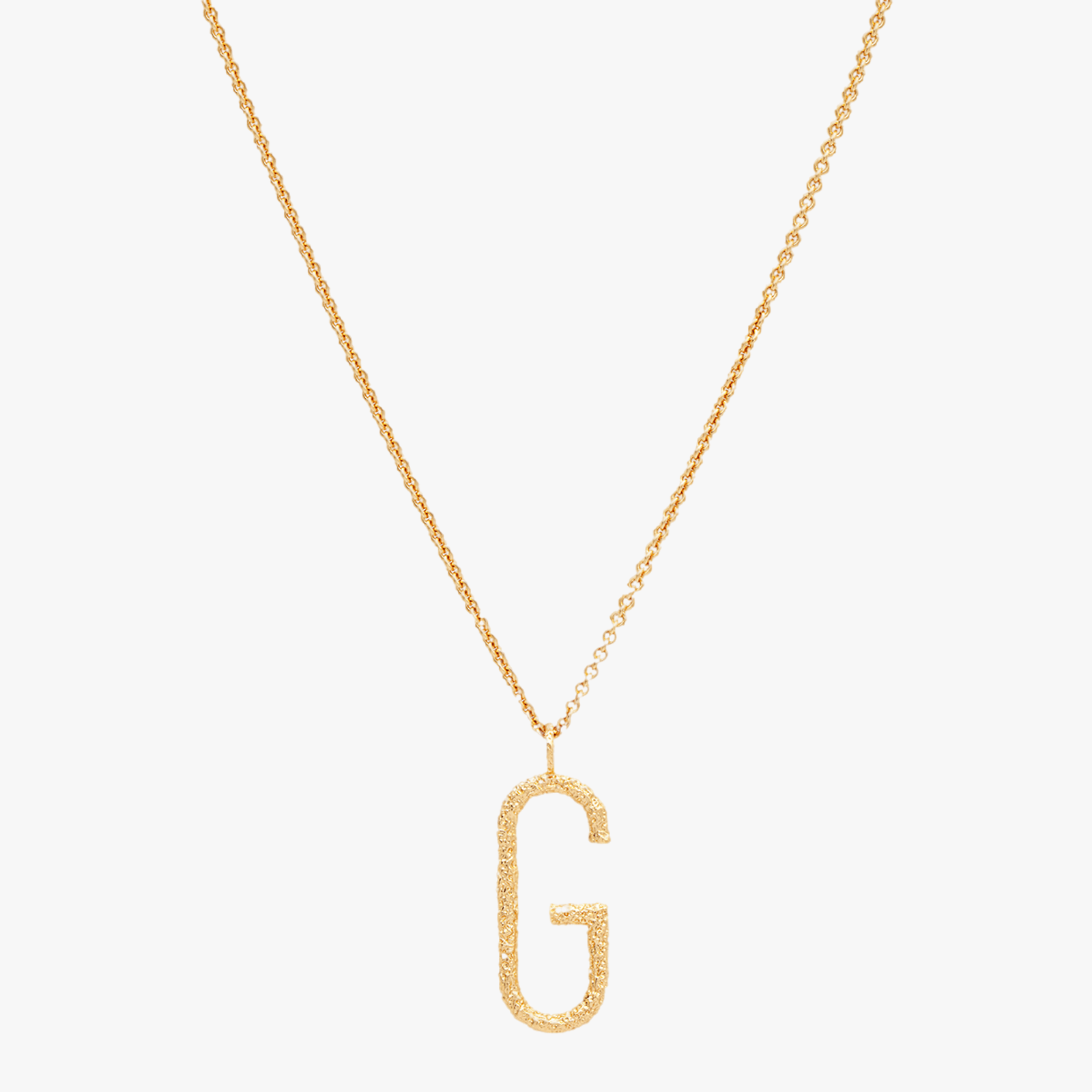 Grande Letter Necklace made by Amber Sceats