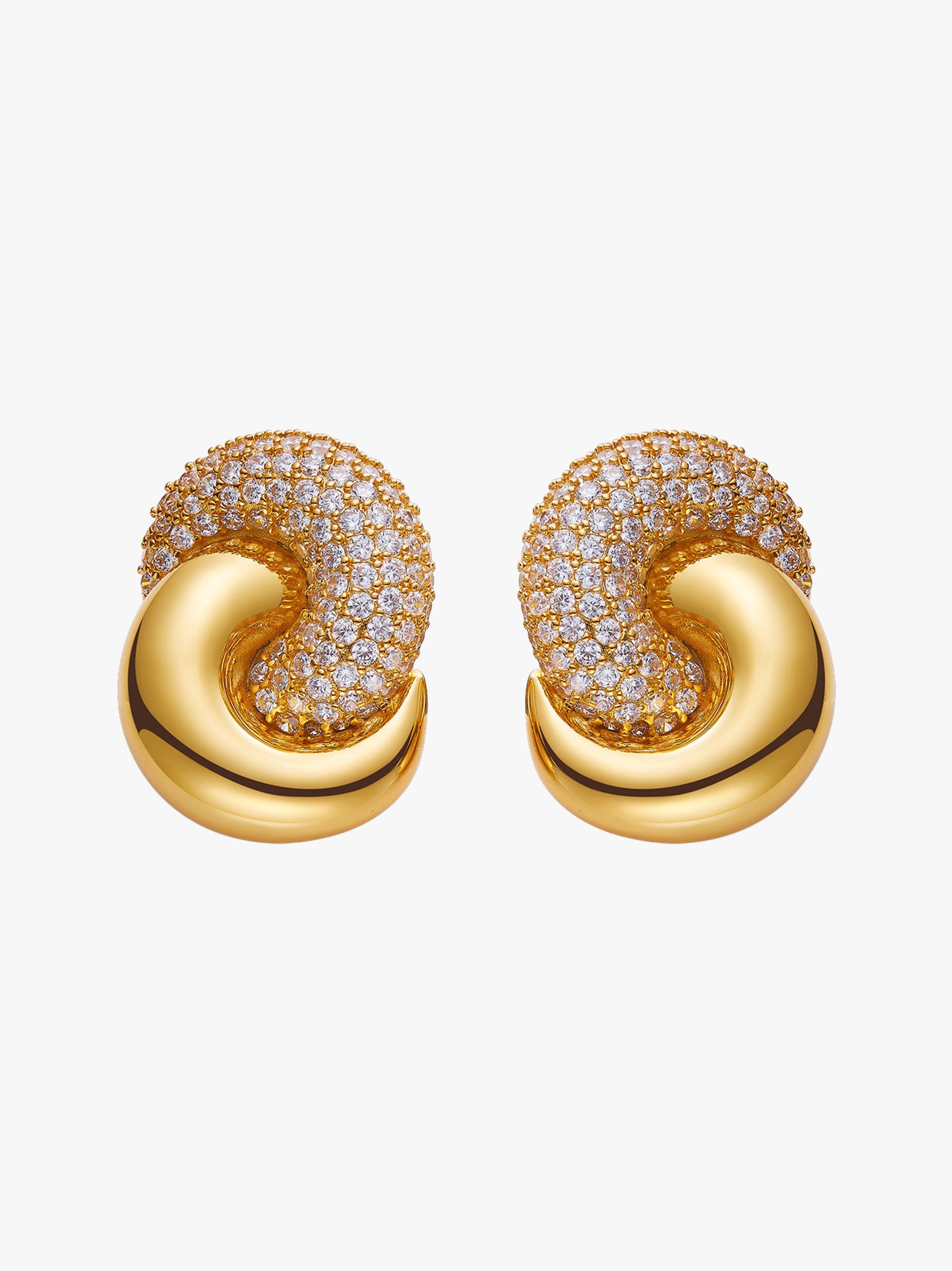 Mia Earrings (Gold) made by Nana Jacqueline