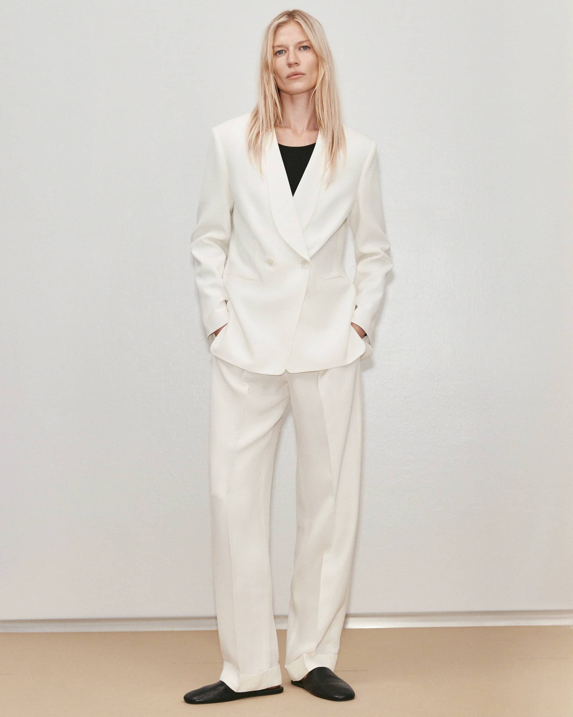 White Pants made by A.M.G