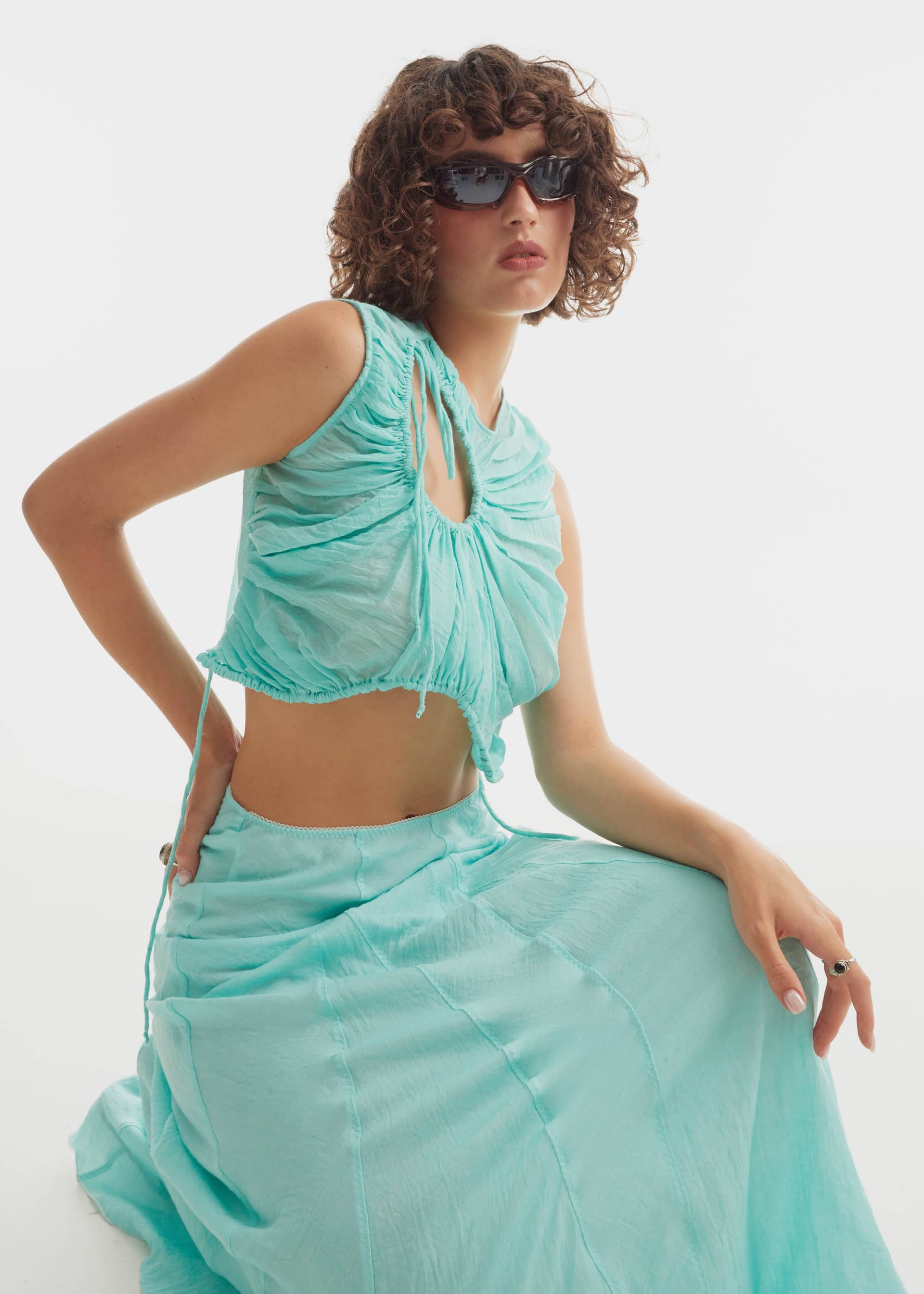 A-Line maxi SKIRT made by Tamar Keburia