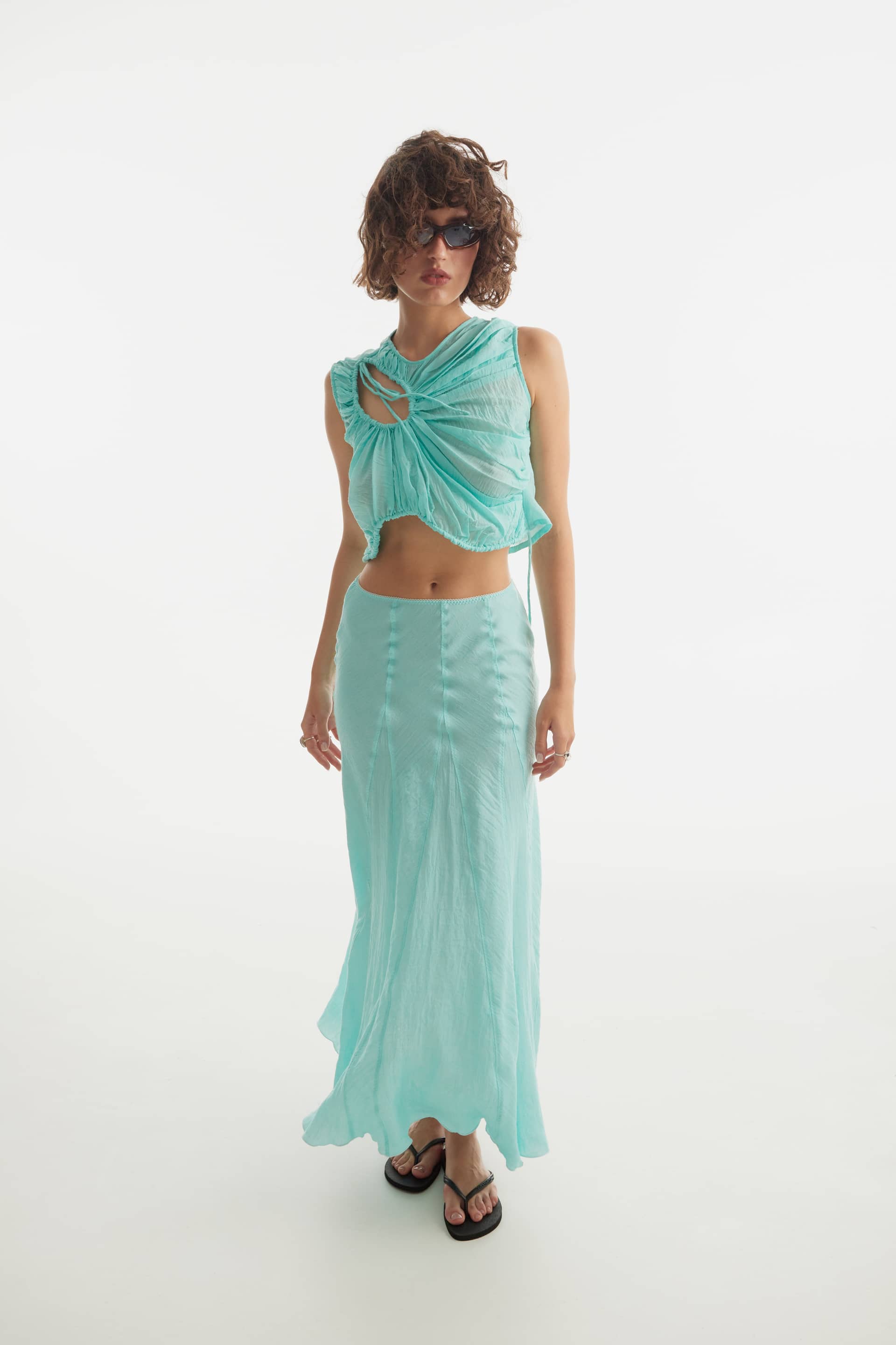 A-Line maxi SKIRT made by Tamar Keburia