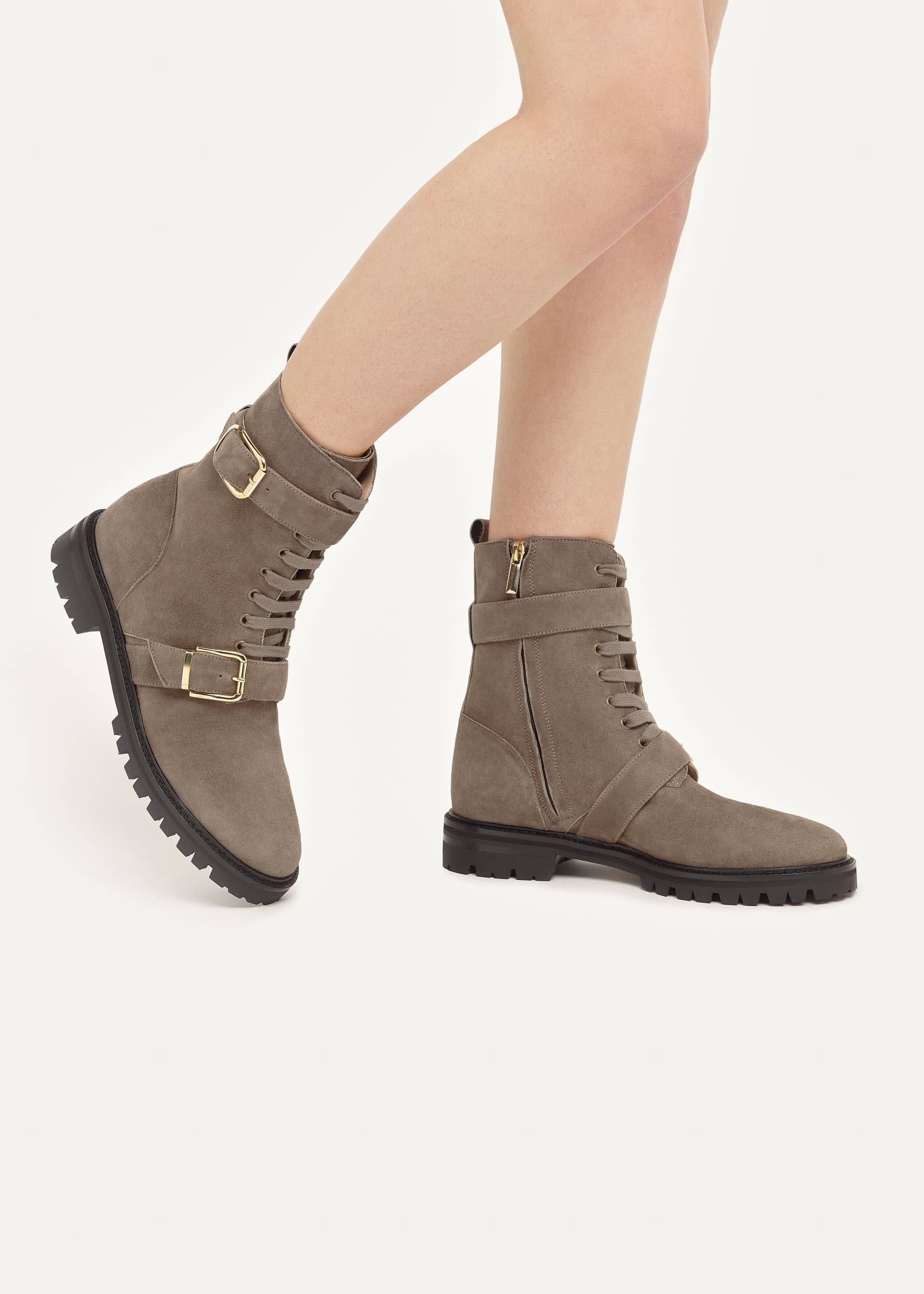 Ava Booties in Brown made by Miyana Berlin