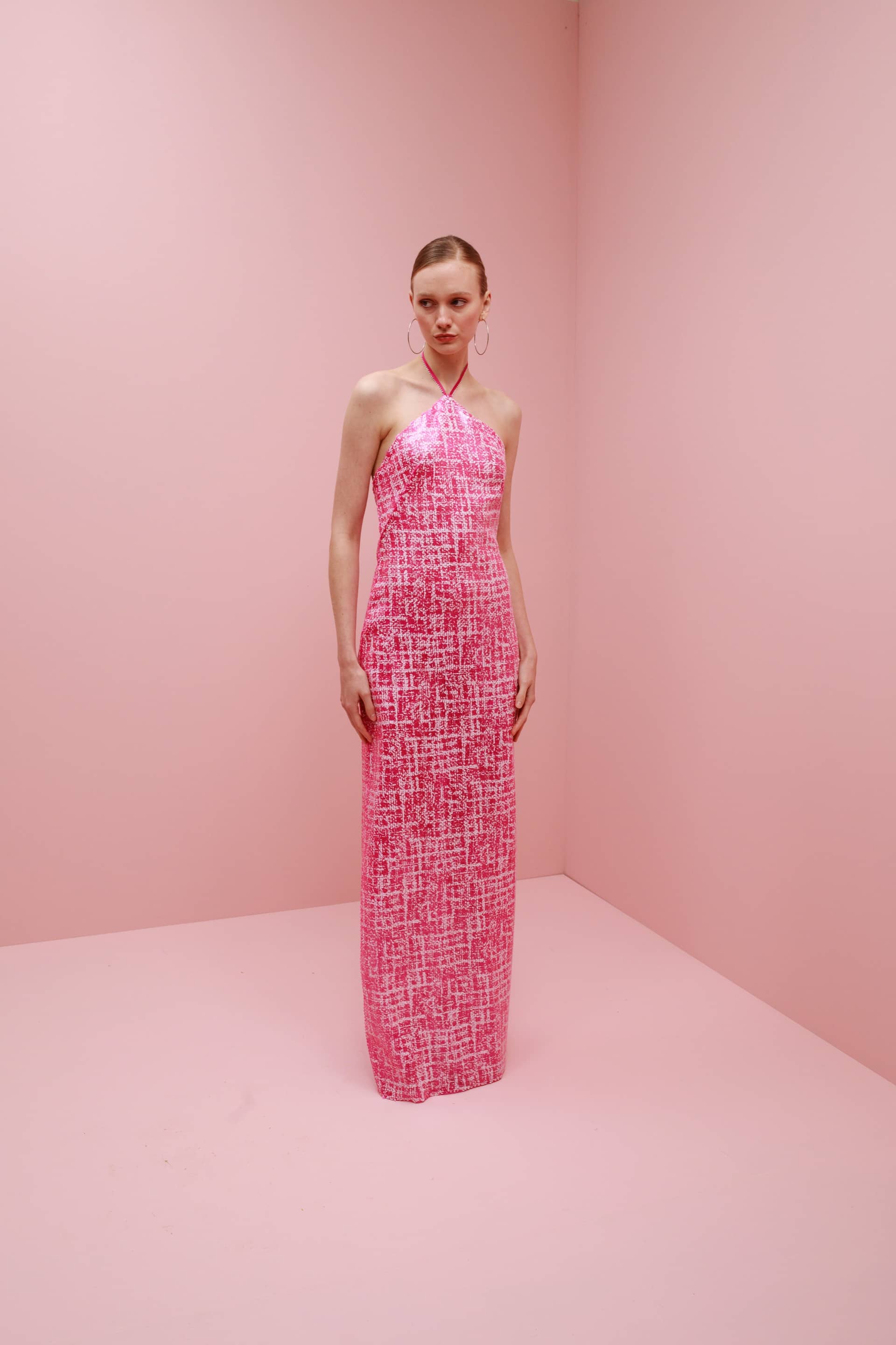 Serata Halter Dress made by Francesca Miranda