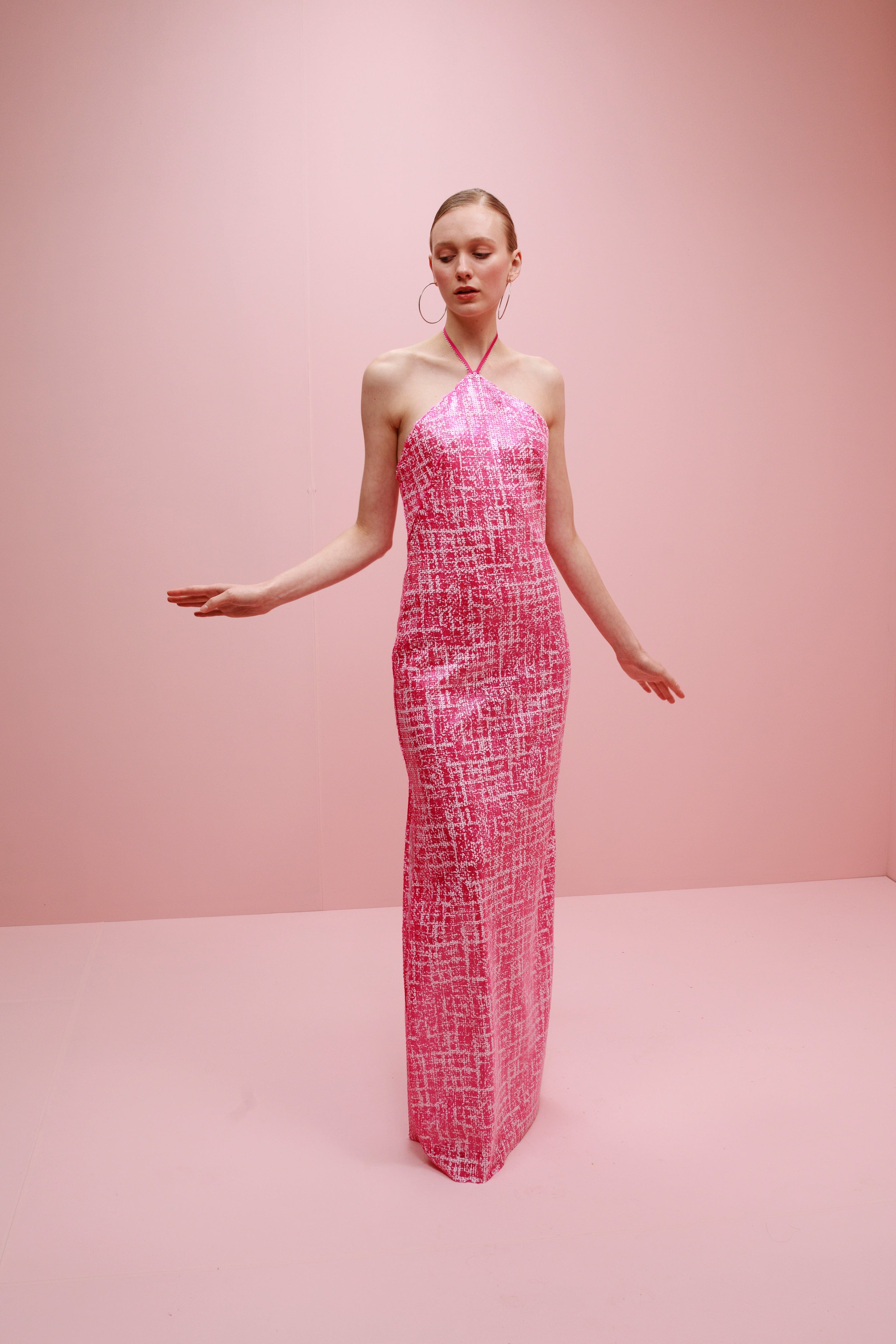 Serata Halter Dress made by Francesca Miranda